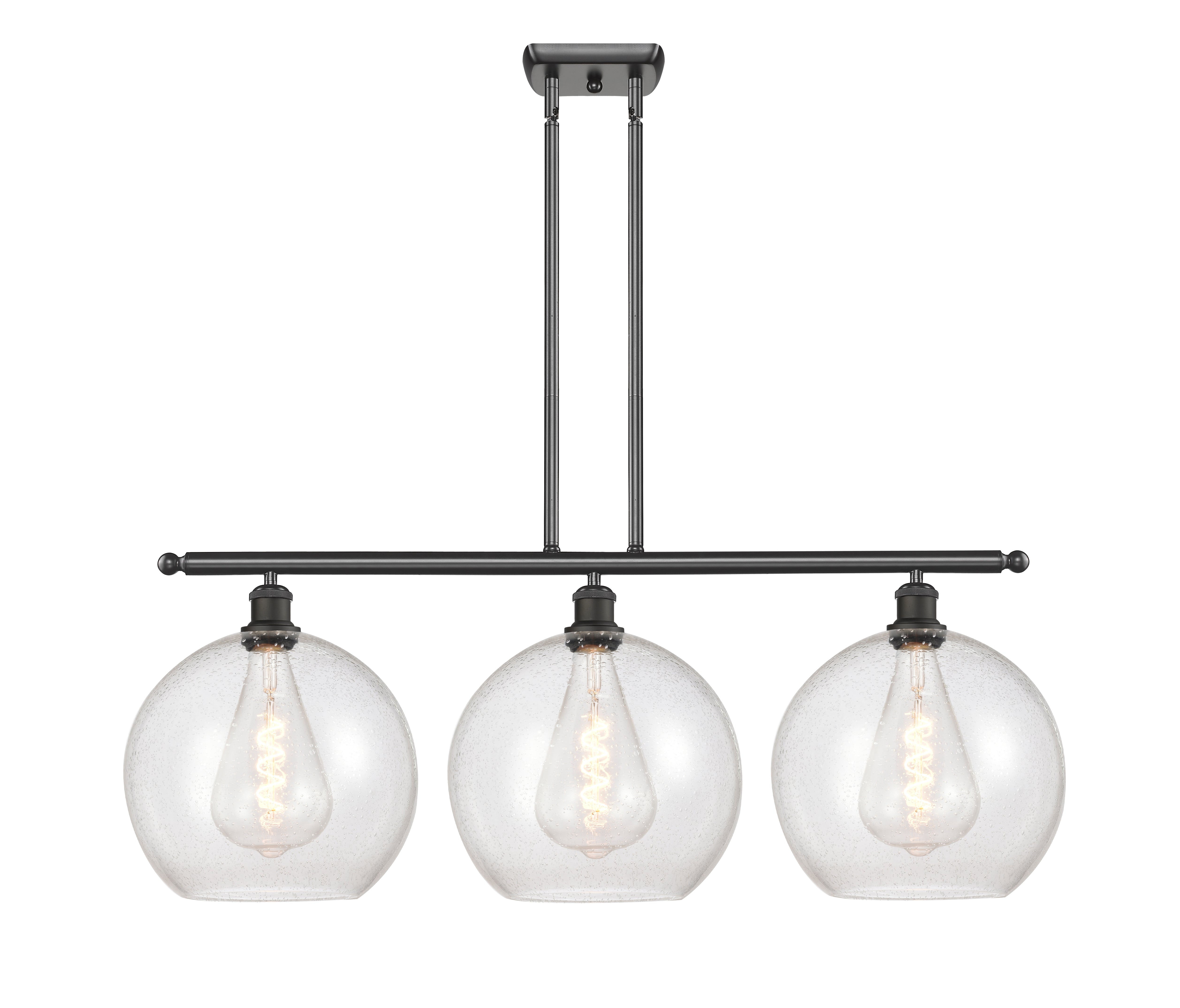 Ballston Island Light Cast Brass Finish
