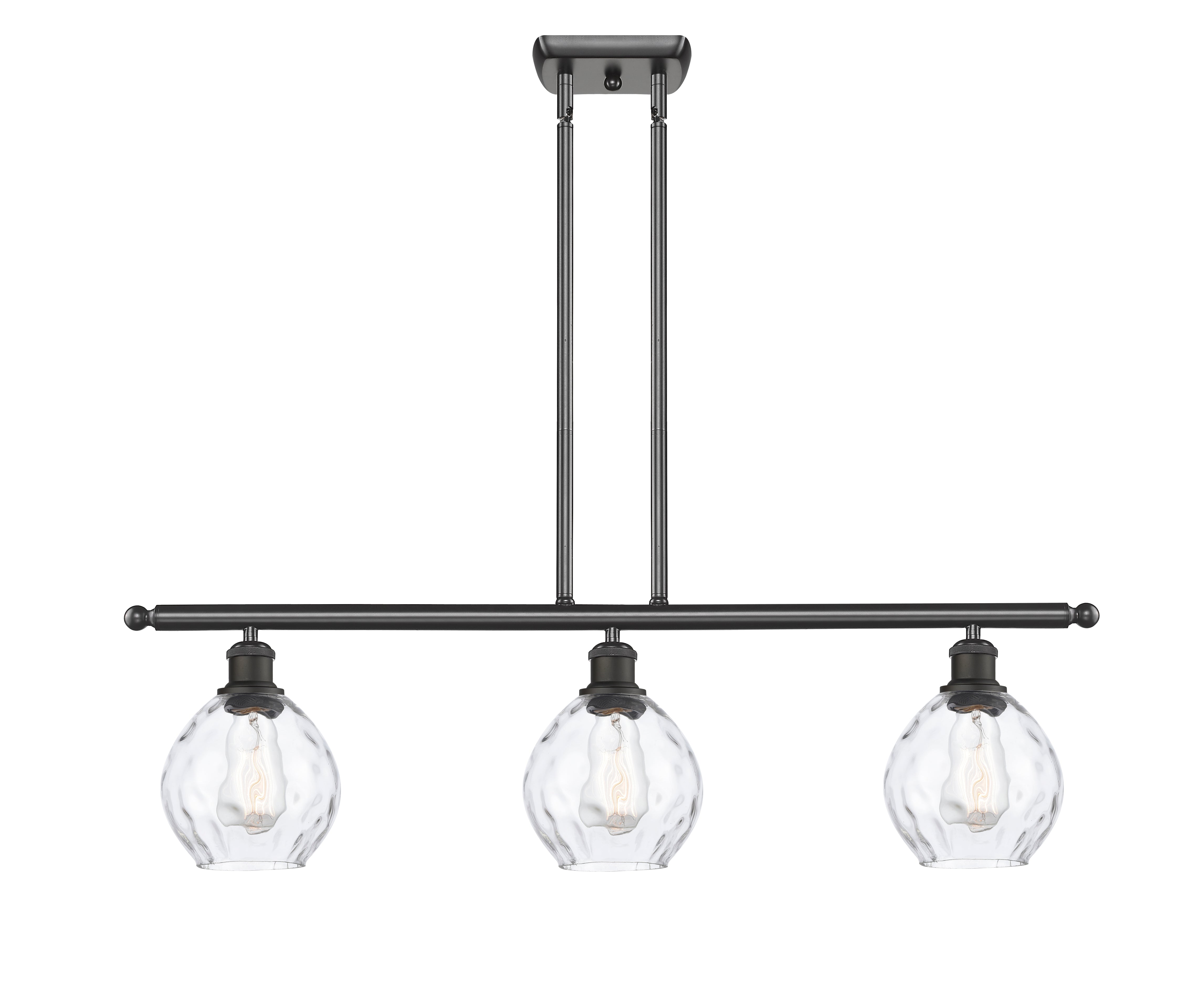 Ballston Island Light Cast Brass Finish