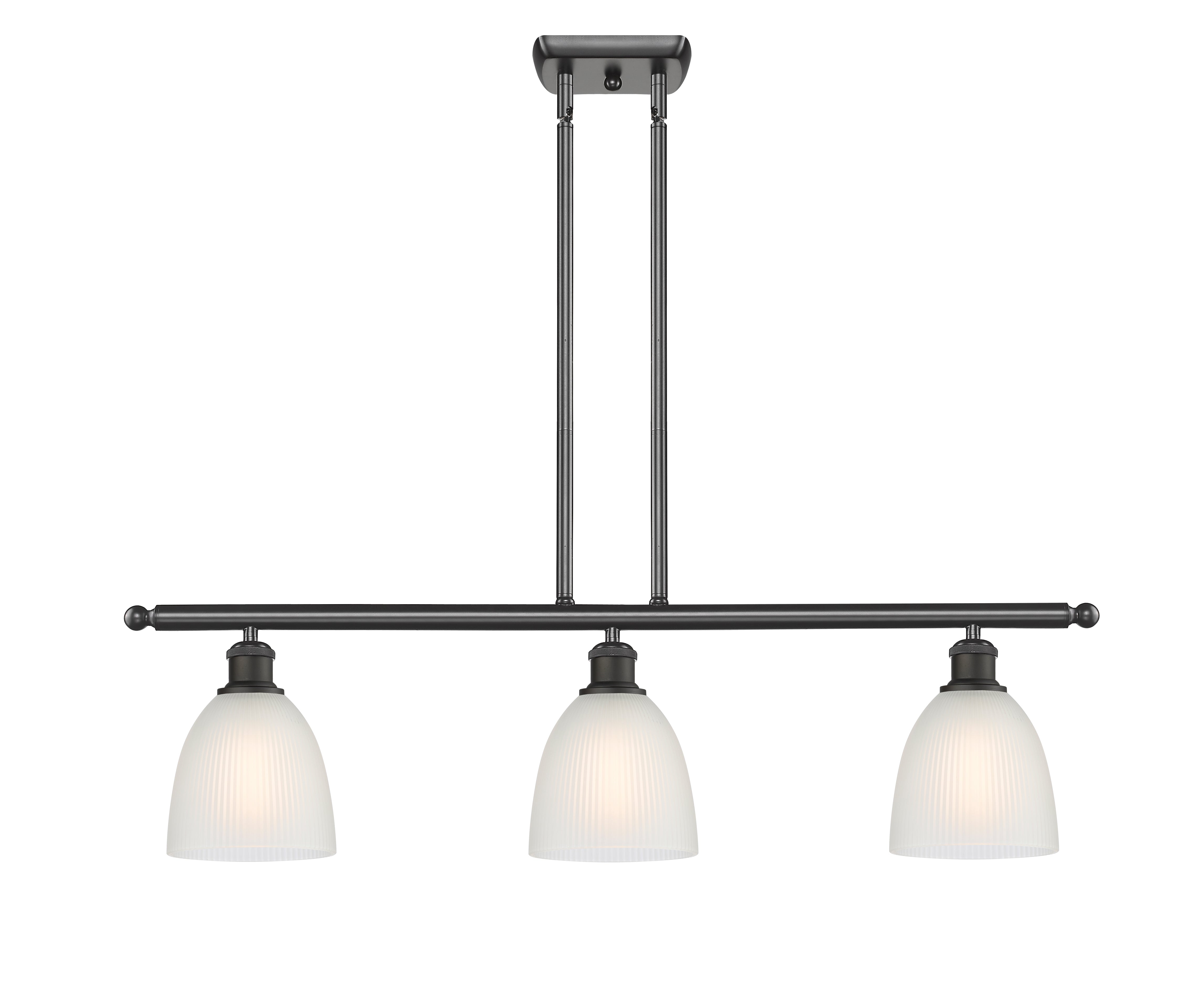 Ballston Island Light Cast Brass 6 Lights