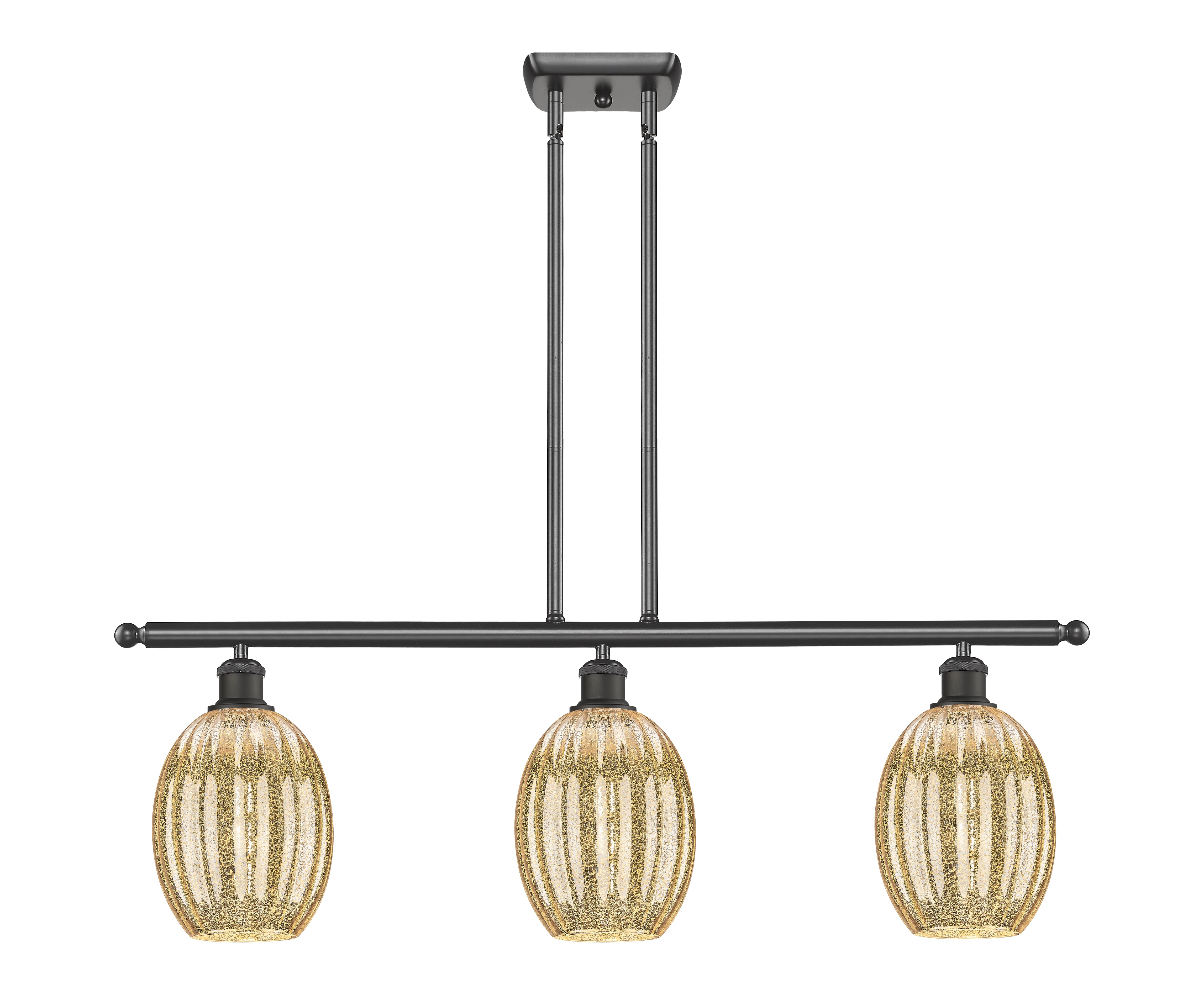 Ballston Island Light Cast Brass Finish