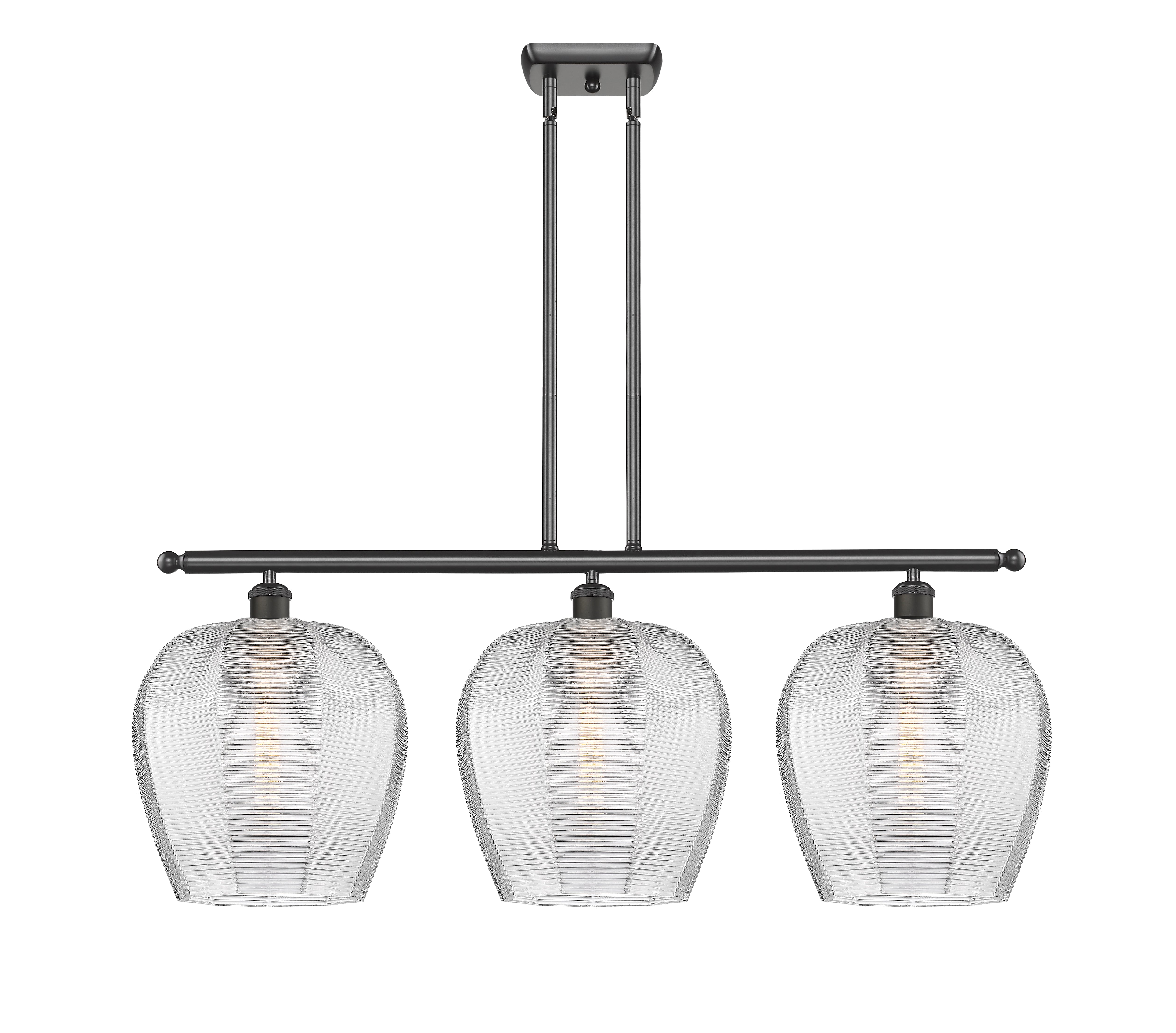 Ballston Island Light Cast Brass Finish