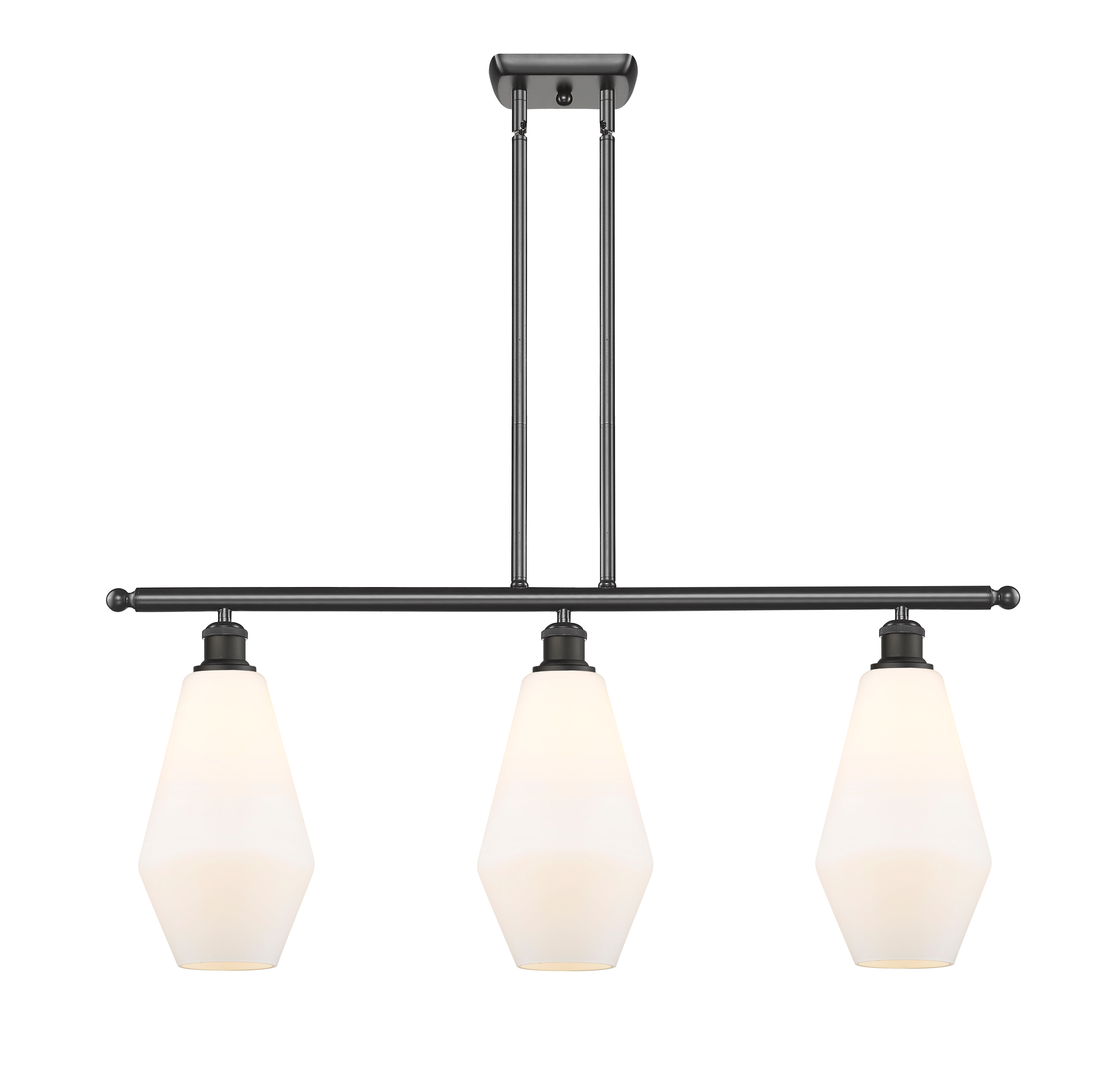 Ballston Island Light Cast Brass Finish