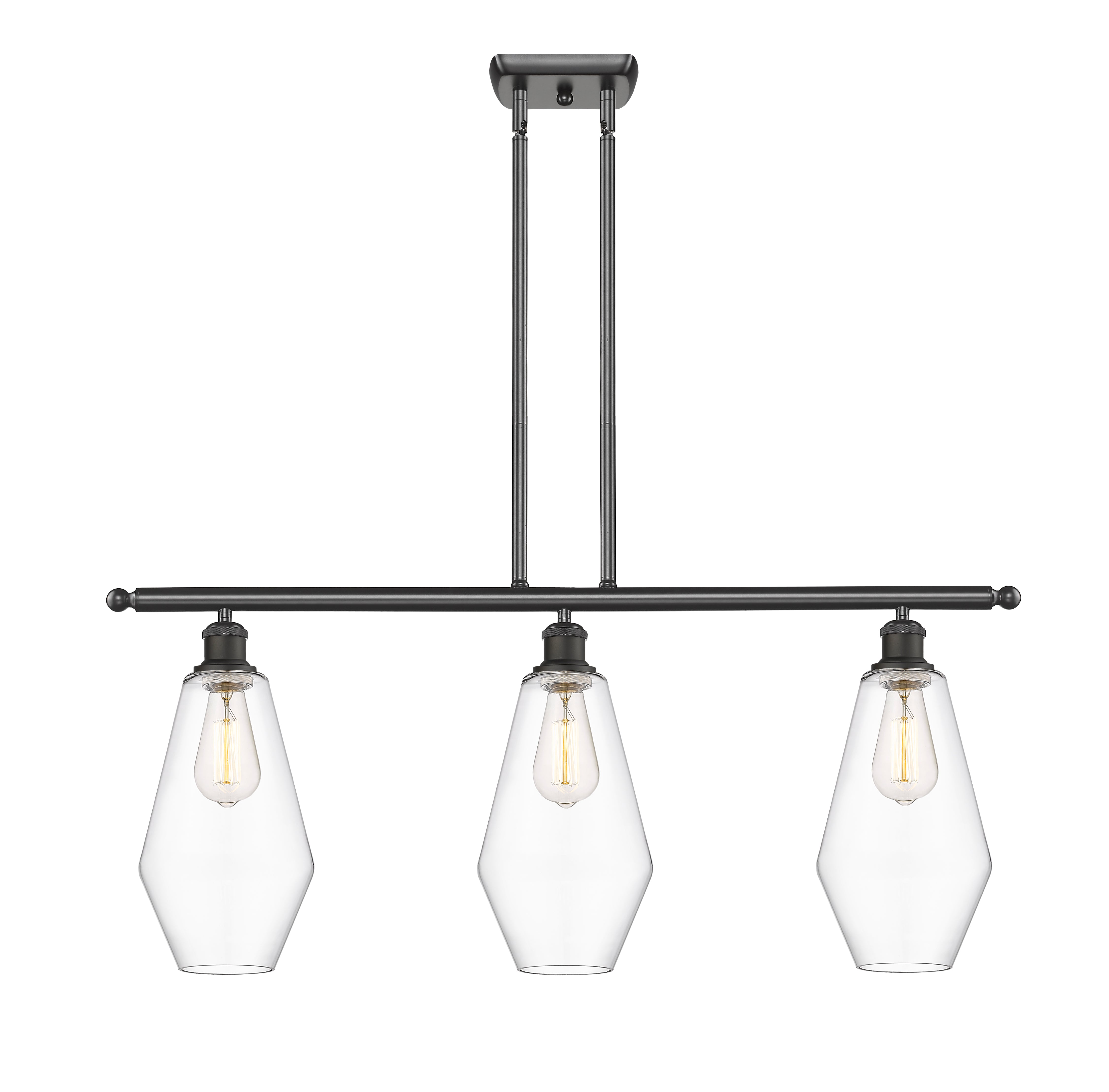 Ballston Island Light Cast Brass Finish