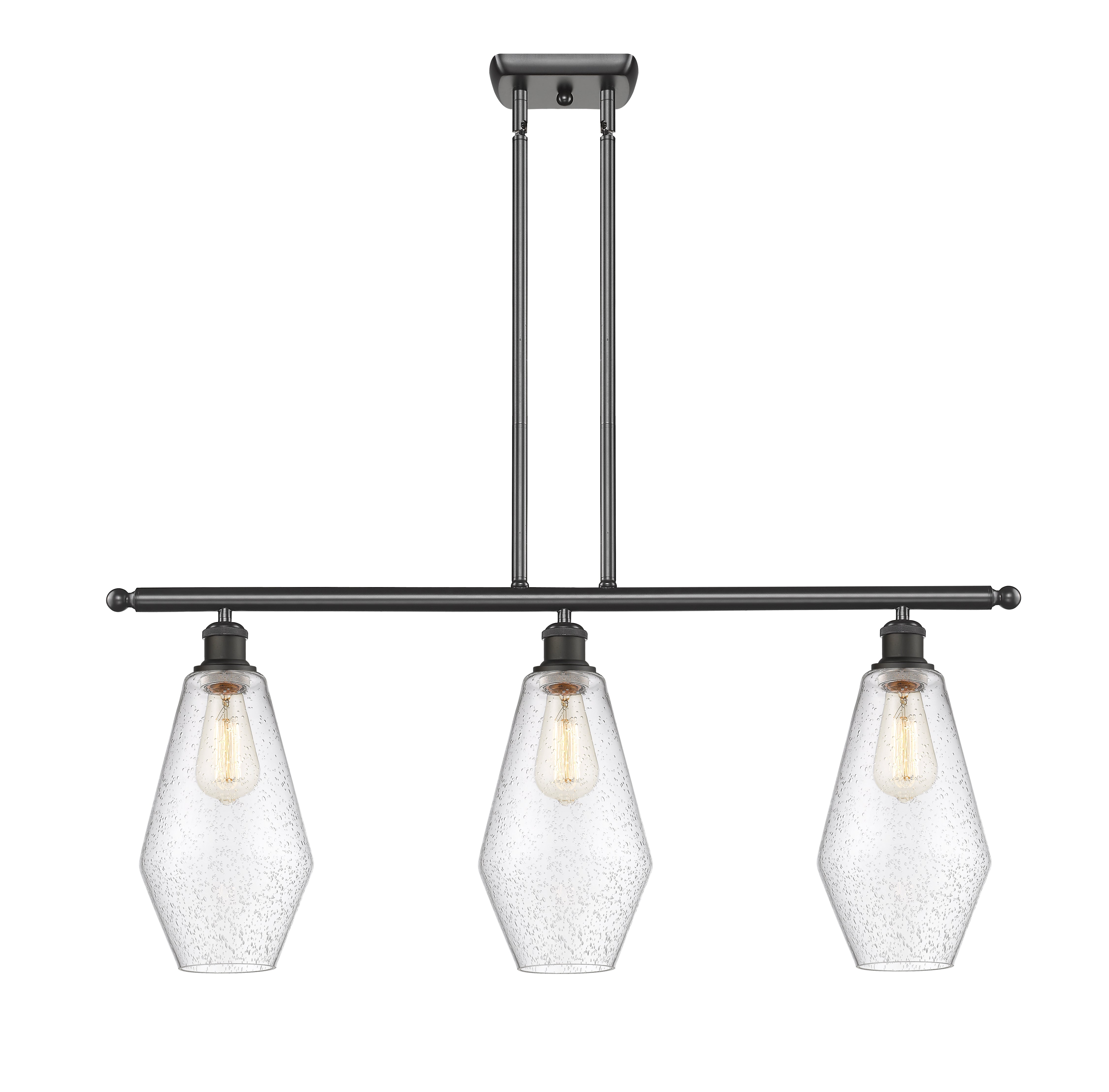 Ballston Island Light Cast Brass Finish