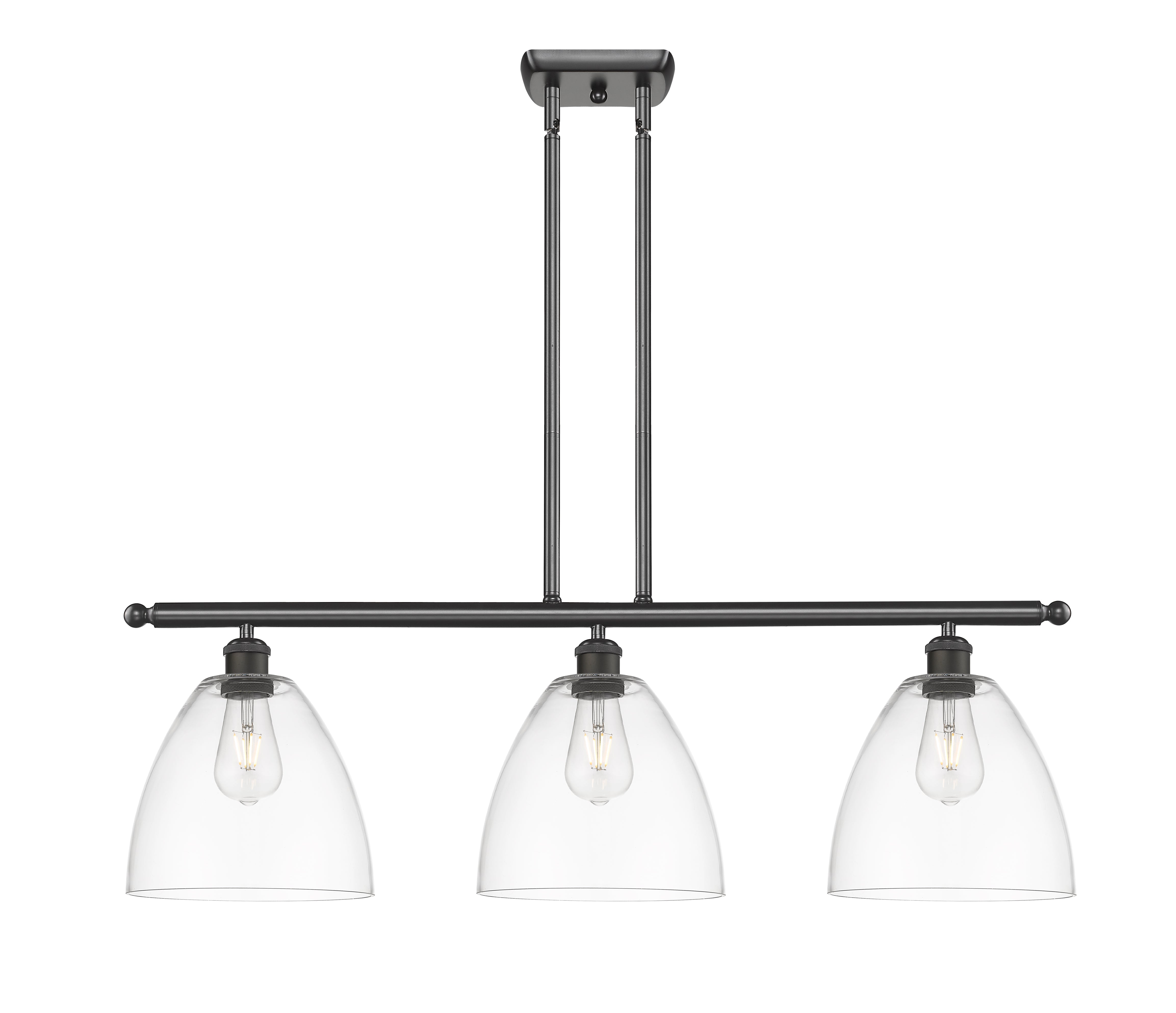 Ballston Island Light Cast Brass Finish