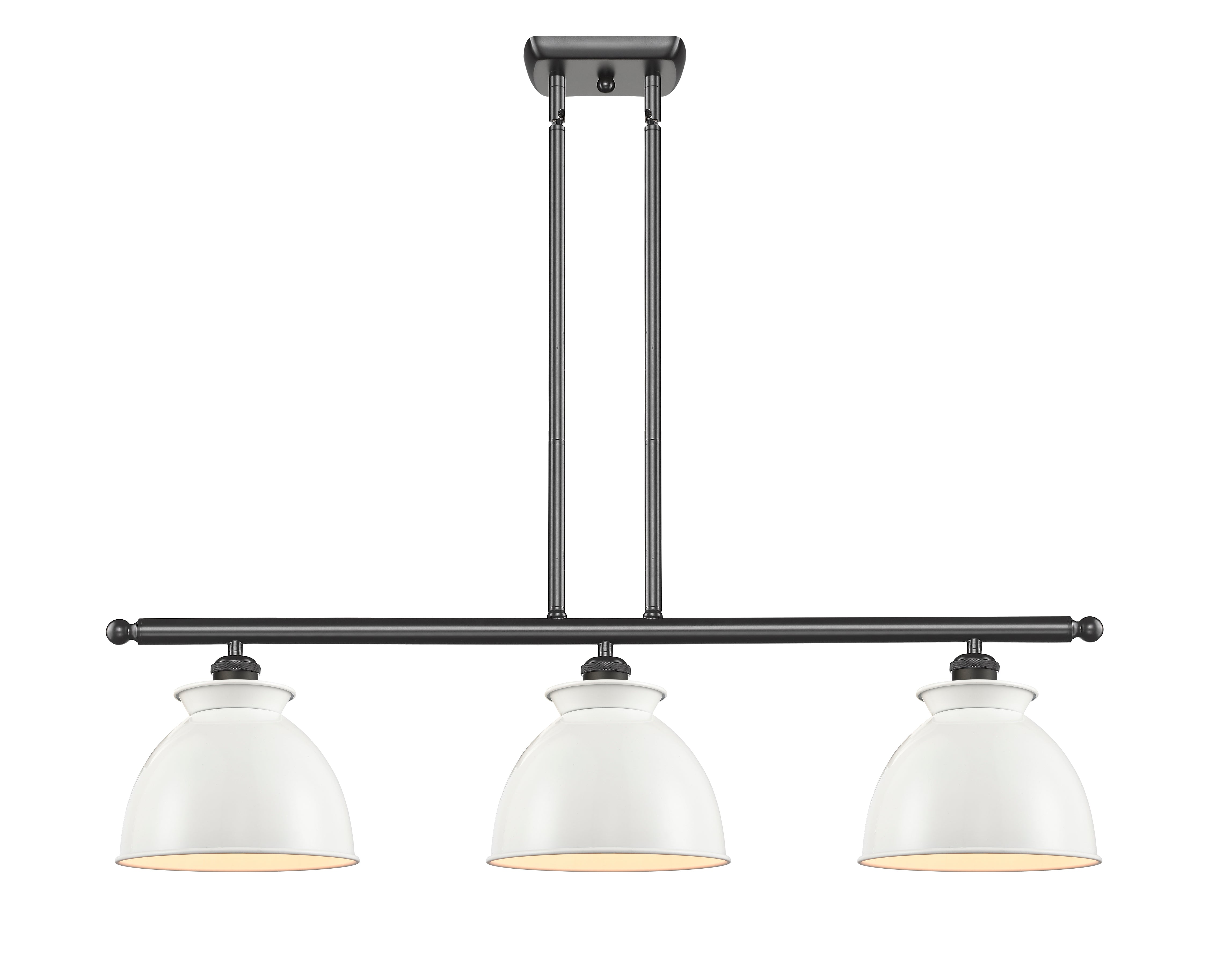 Ballston Island Light Cast Brass Finish