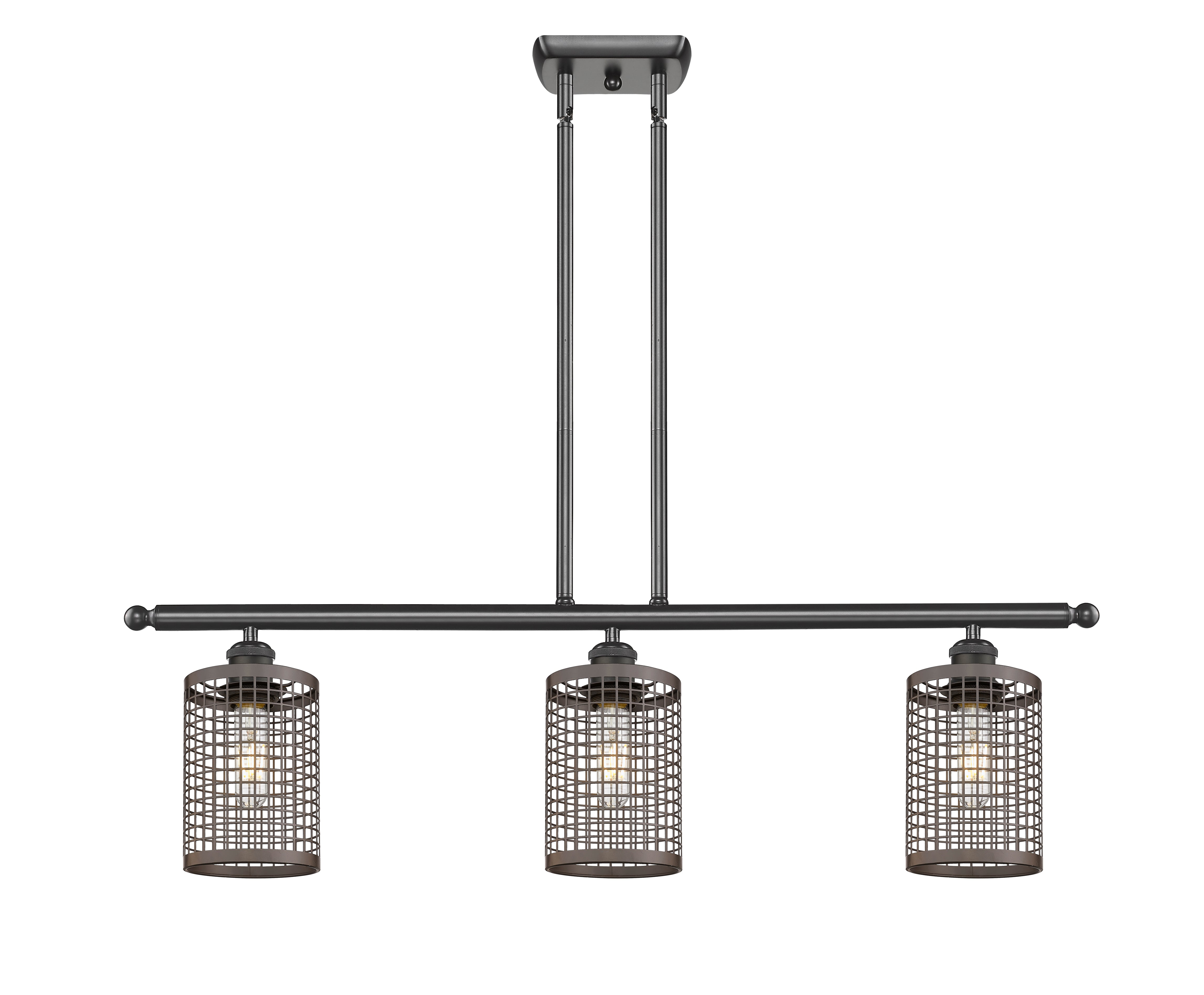 Ballston Island Light Cast Brass Finish