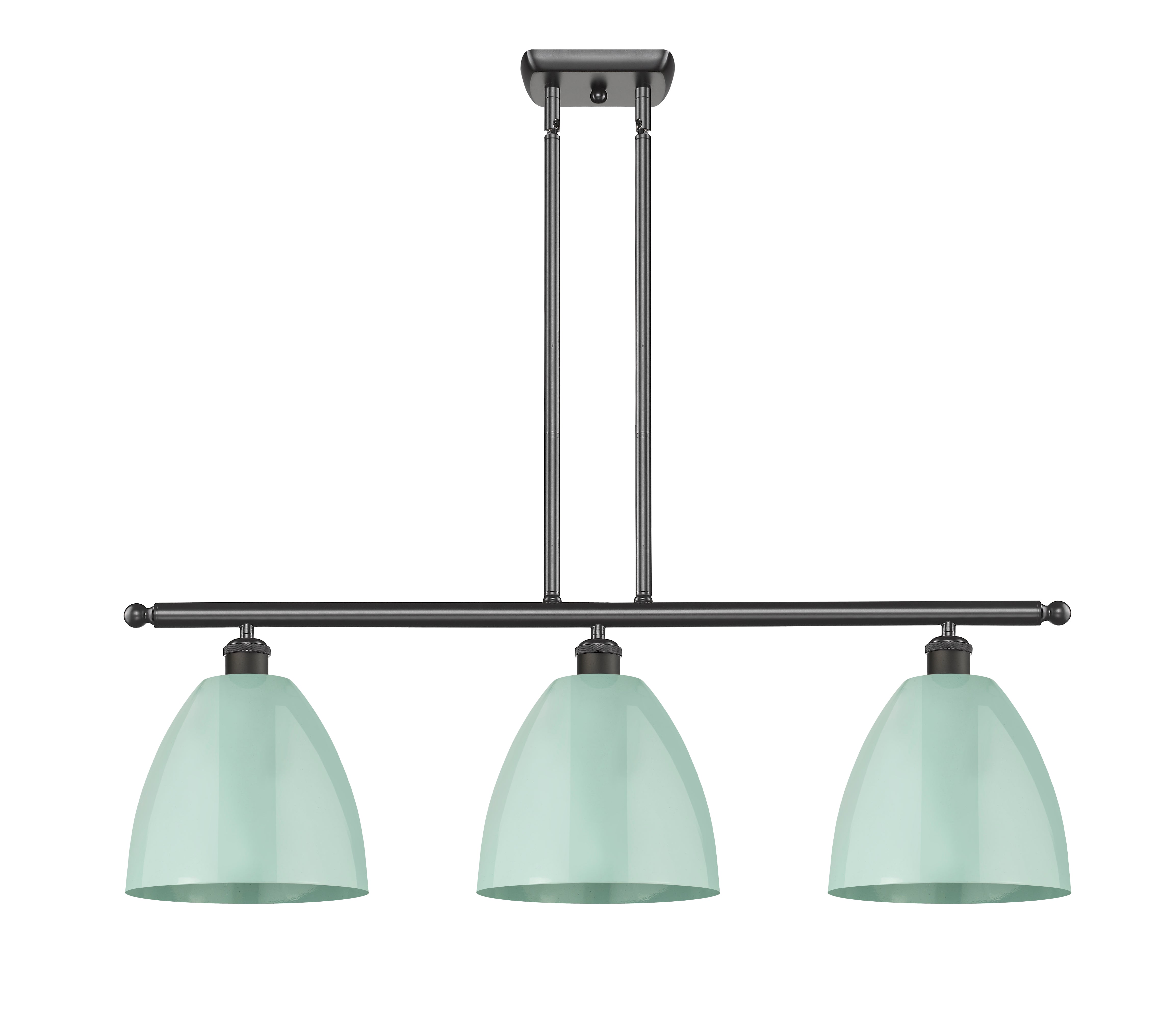 Ballston Island Light Cast Brass Dimmable