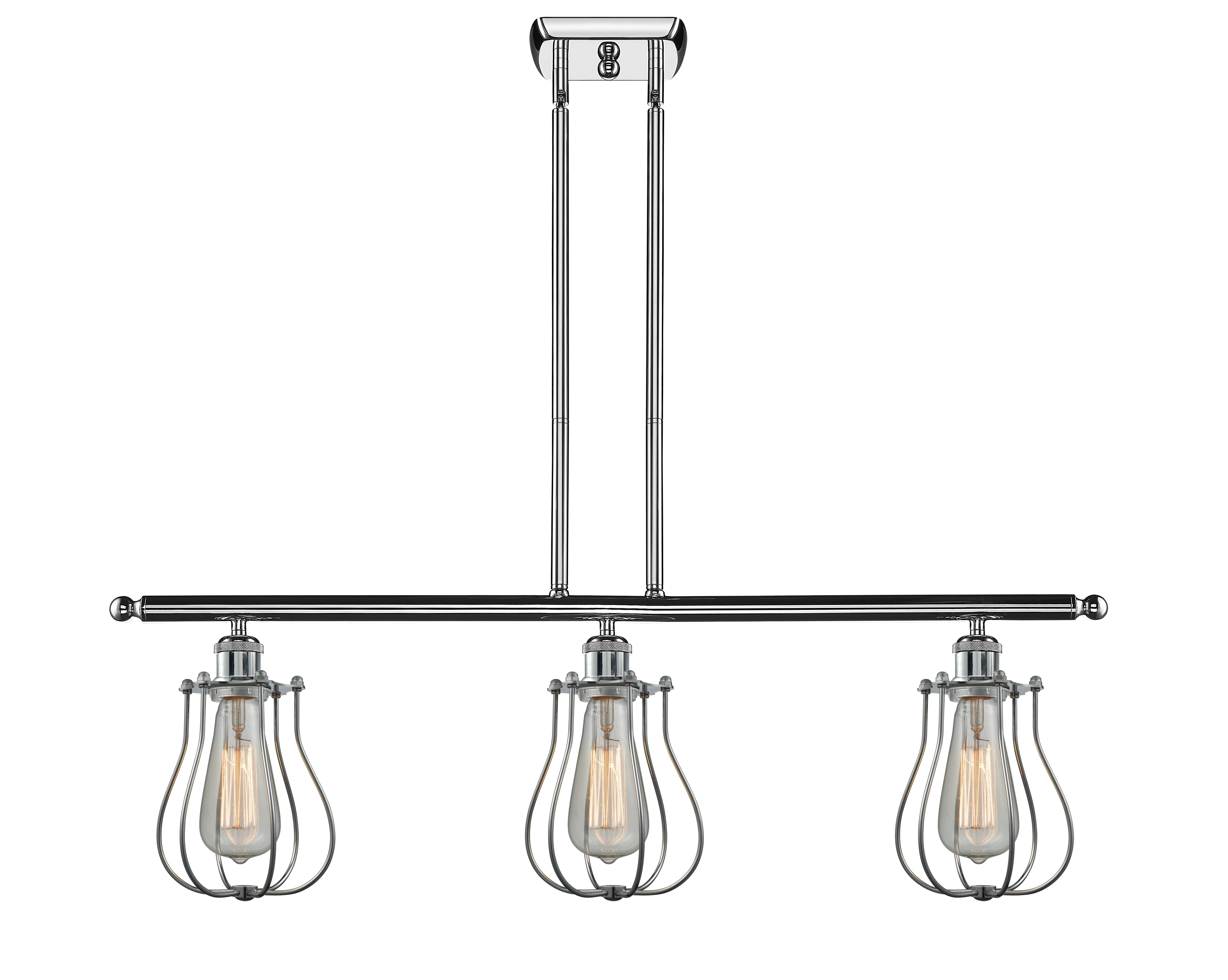 Ballston Island Light Cast Brass Finish