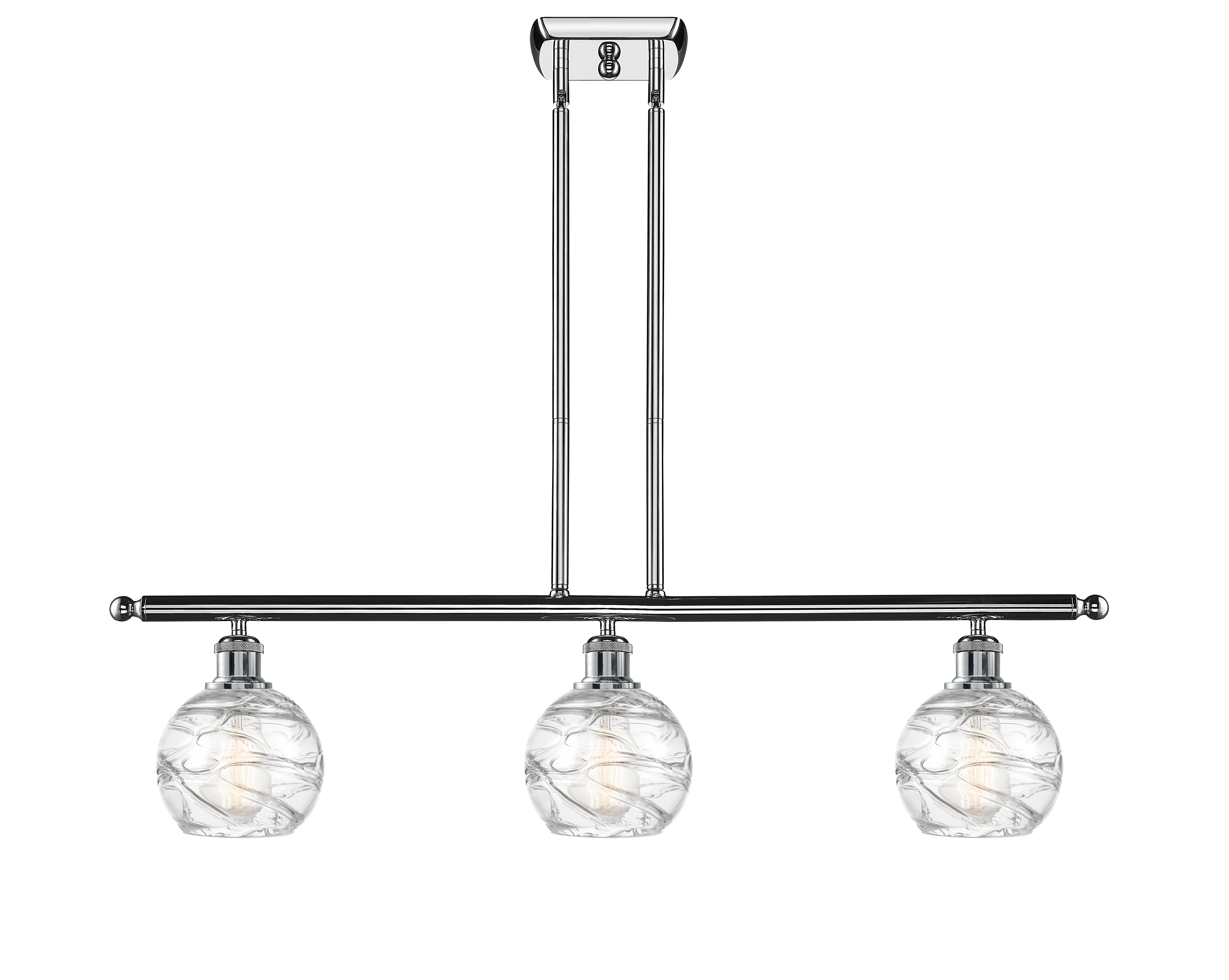 Ballston Island Light Cast Brass Finish