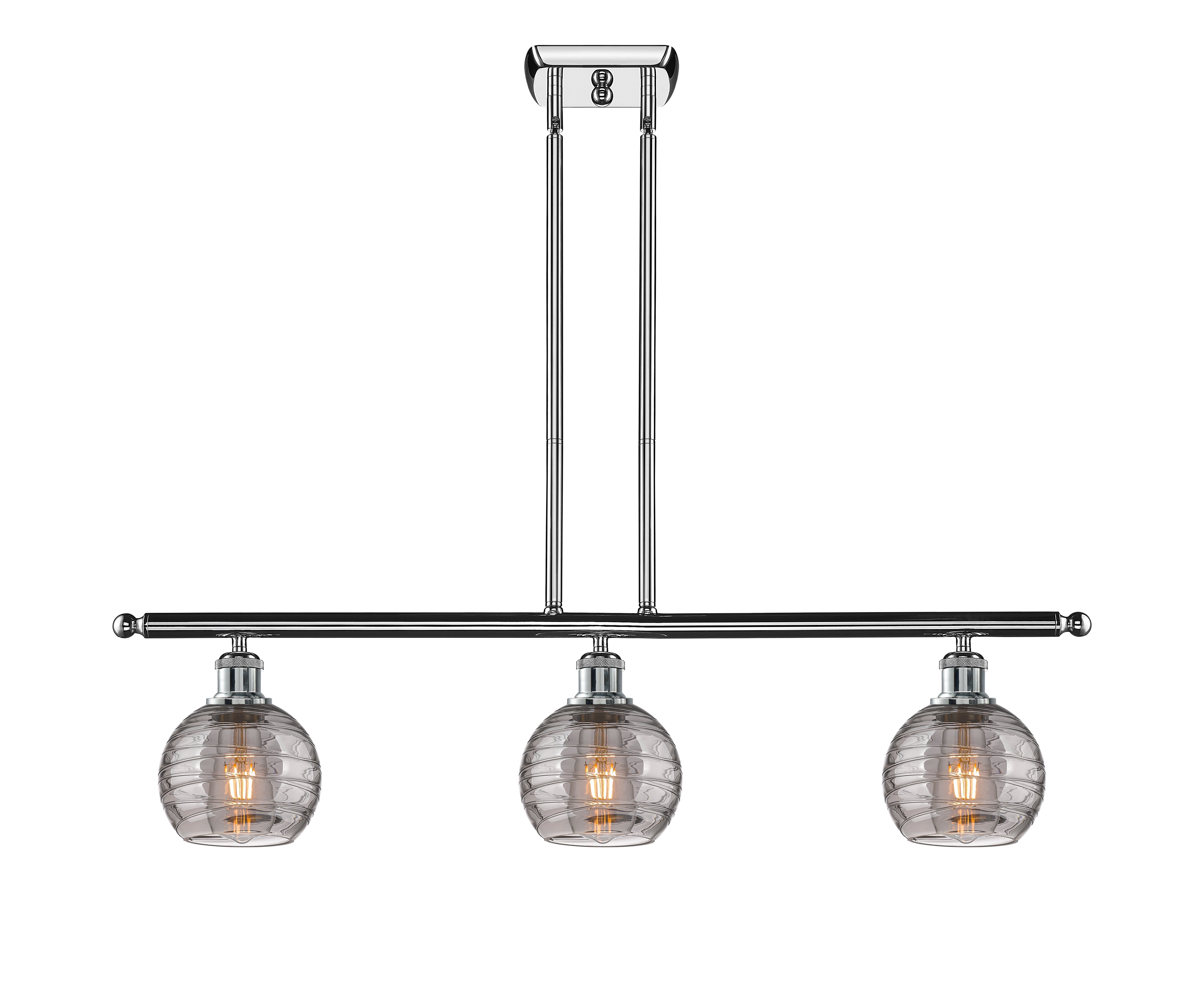 Ballston Island Light Cast Brass Finish