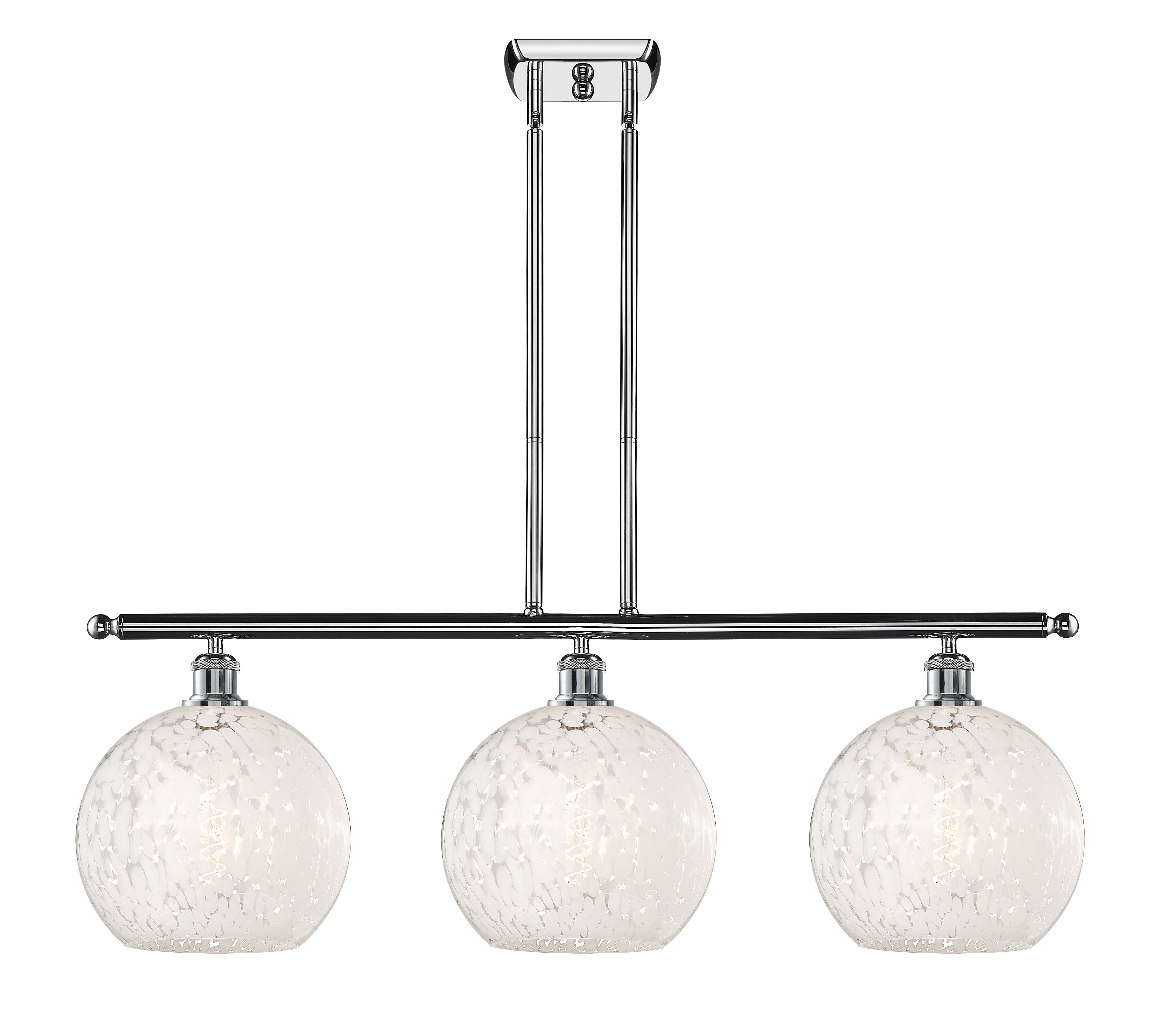 Ballston Island Light Cast Brass Finish
