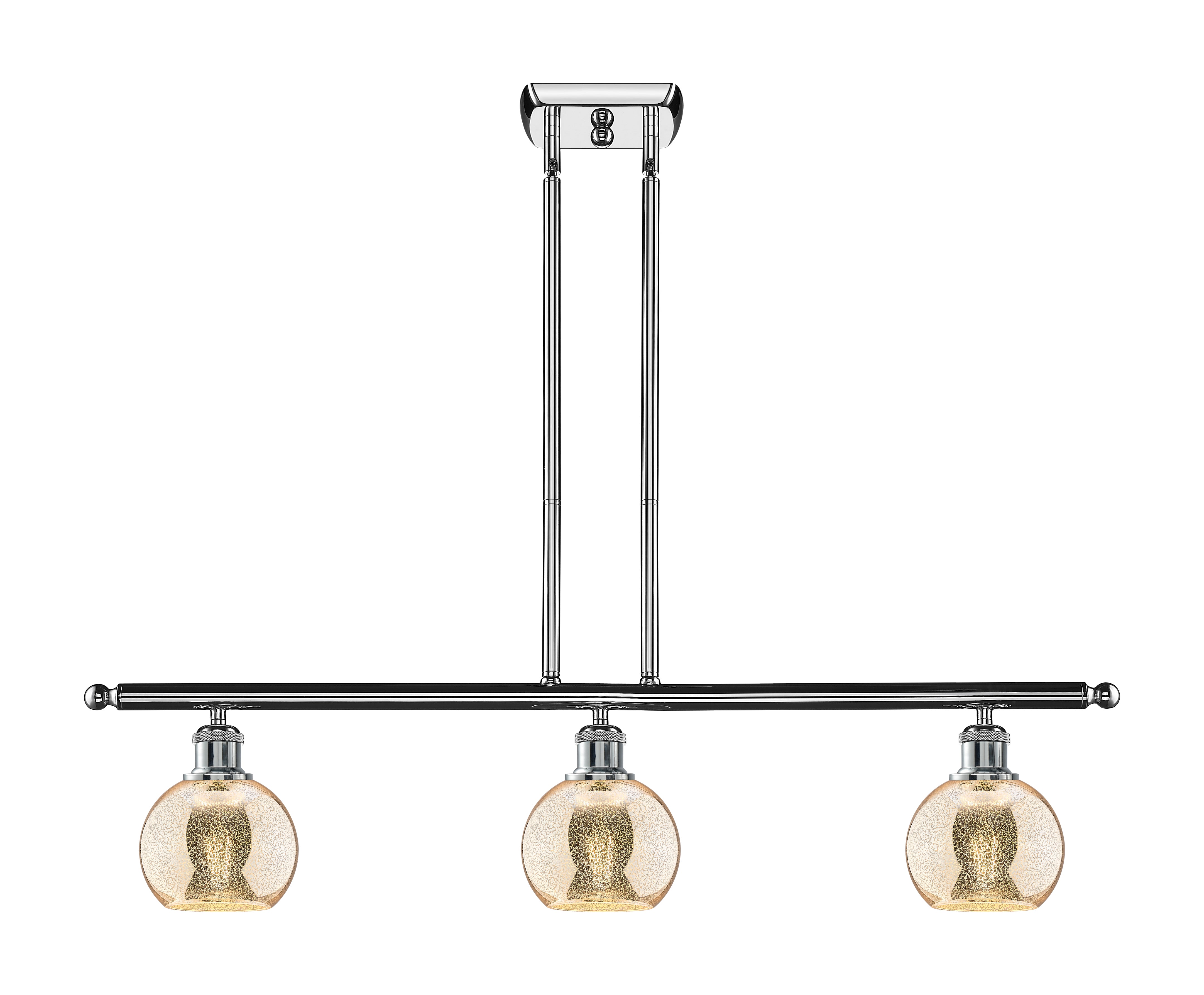 Ballston Island Light Cast Brass Finish
