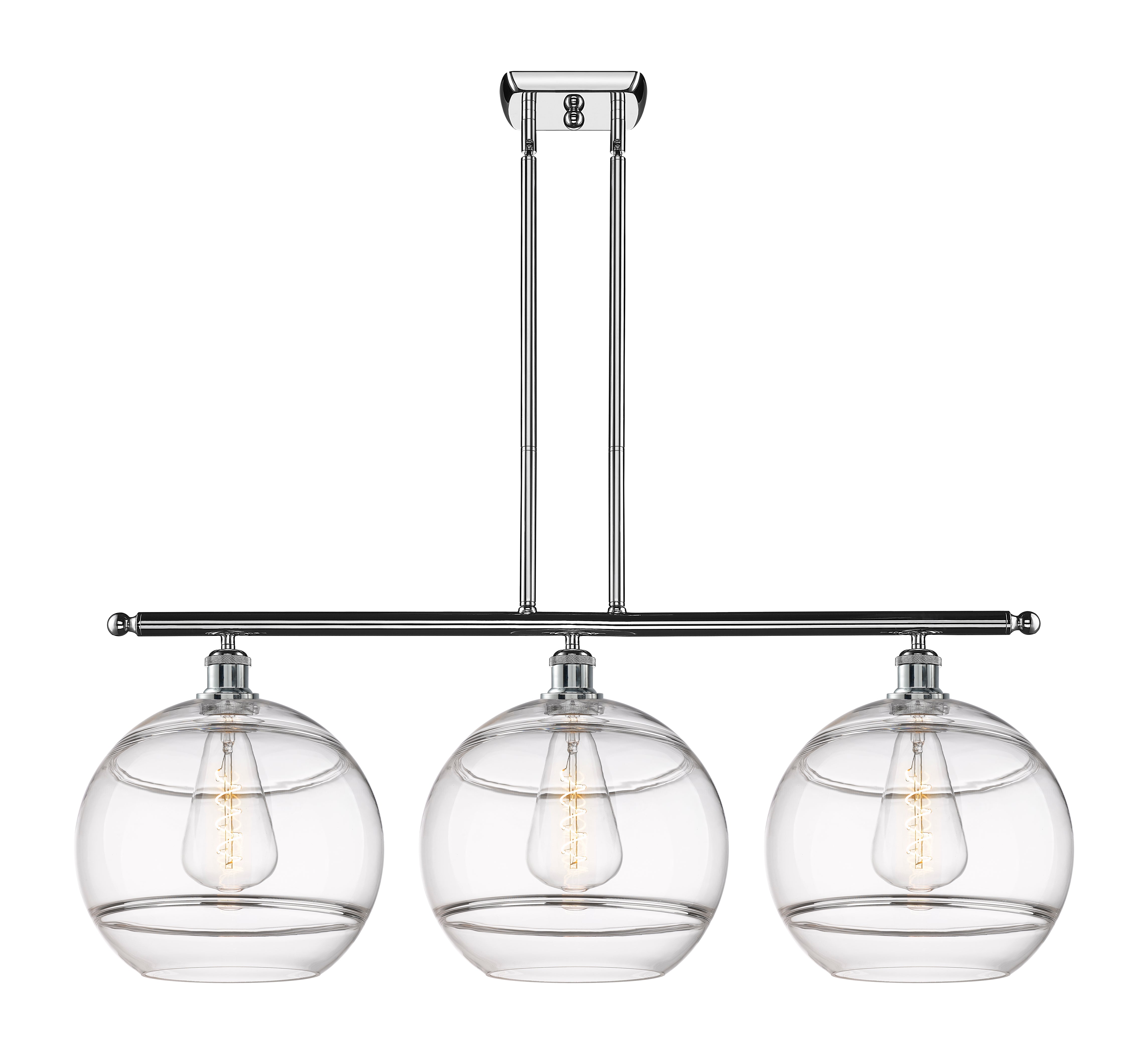 Ballston Island Light Cast Brass Finish