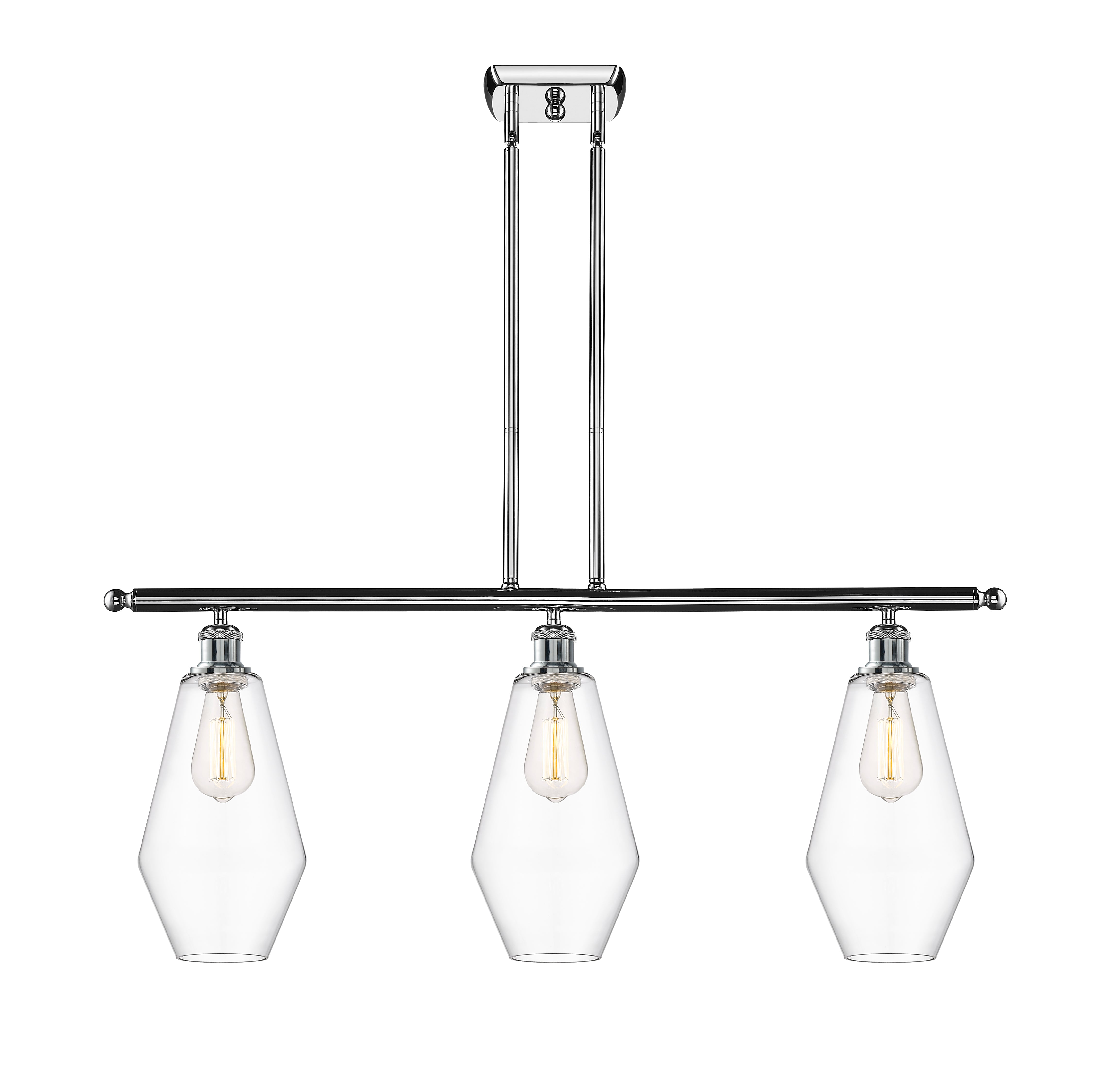 Ballston Island Light Cast Brass Finish
