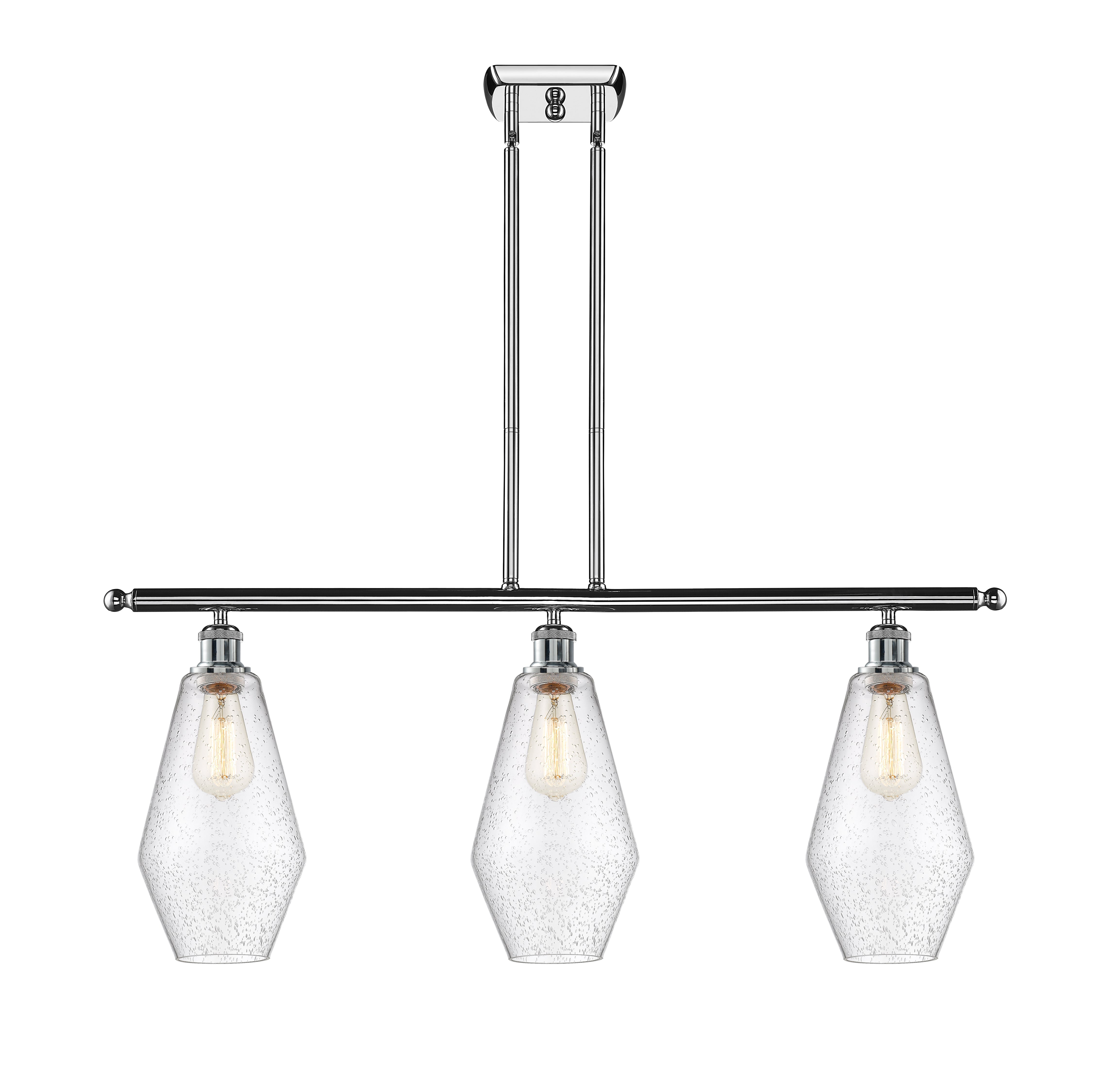 Ballston Island Light Cast Brass Finish