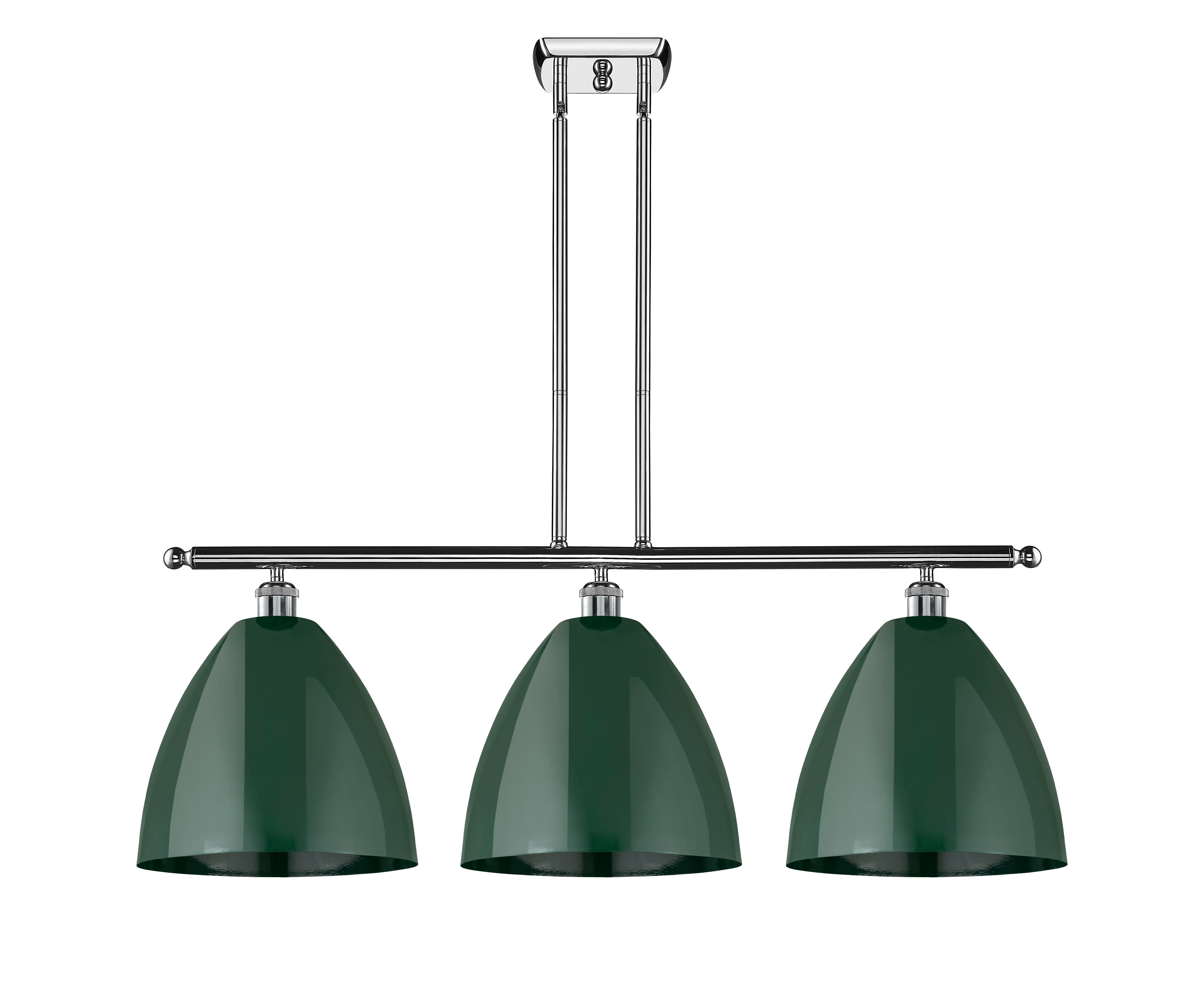 Ballston Island Light Cast Brass Finish