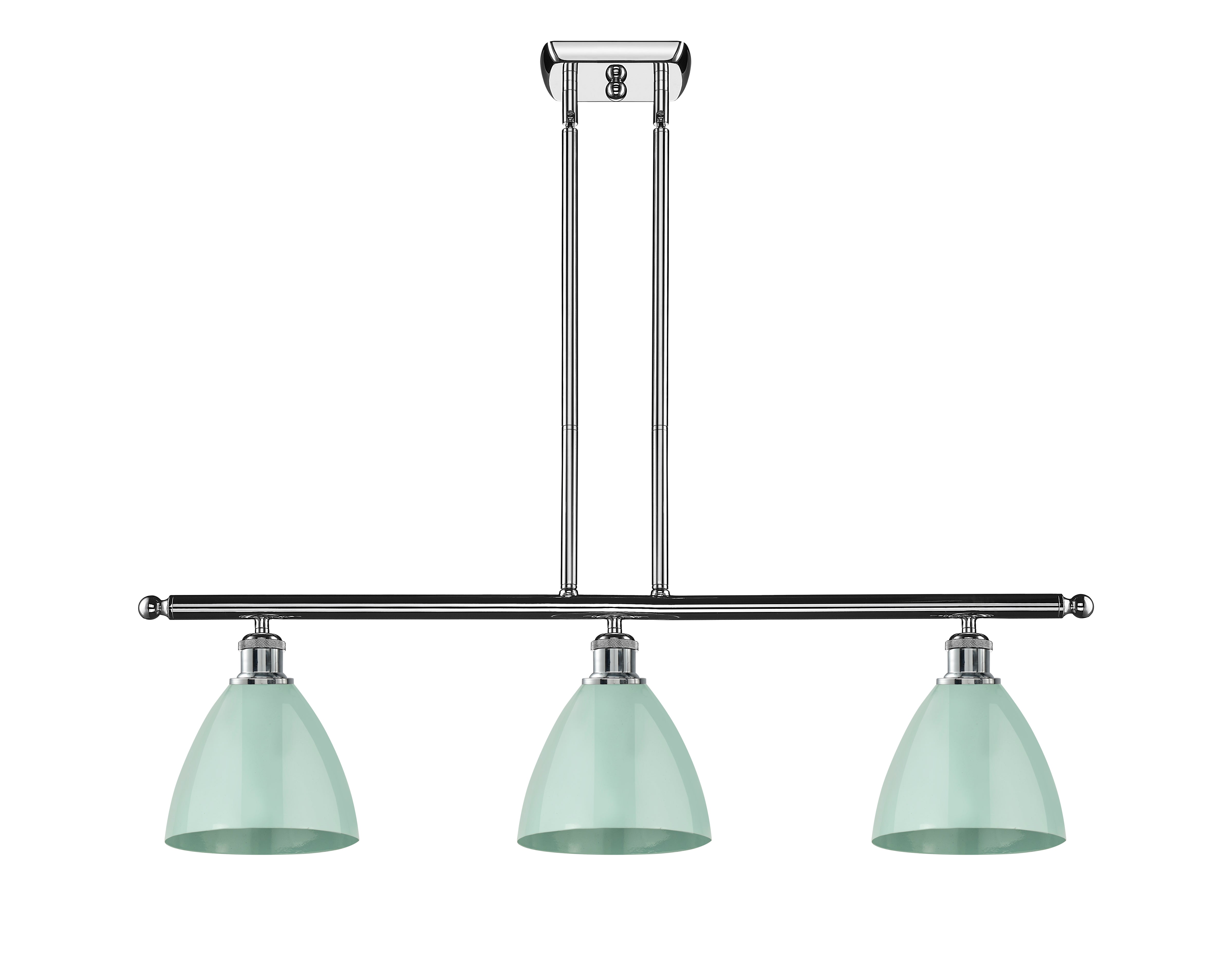 Ballston Island Light Cast Steel Brass