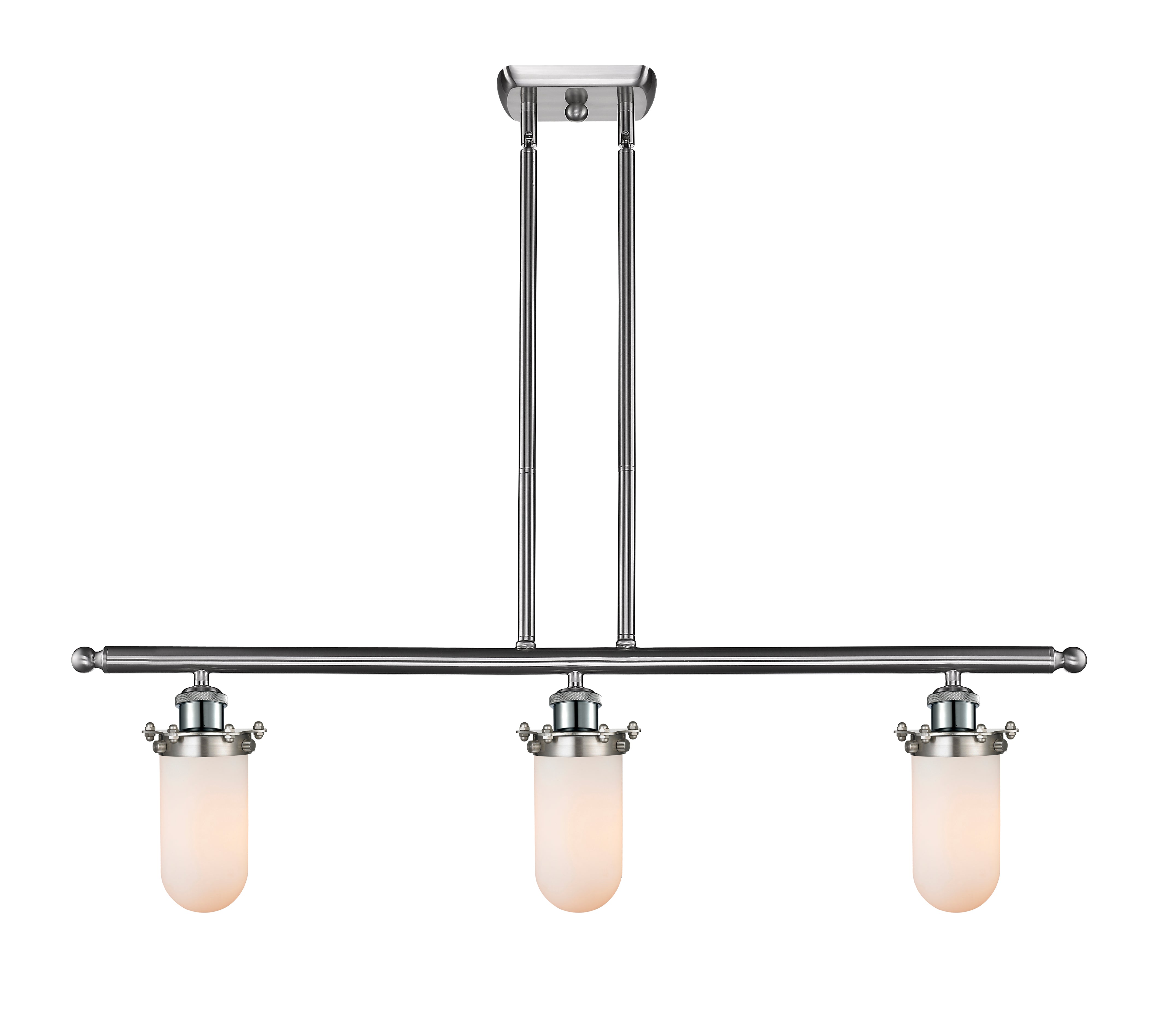 Austere Island Light Cast Brass Steel Glass