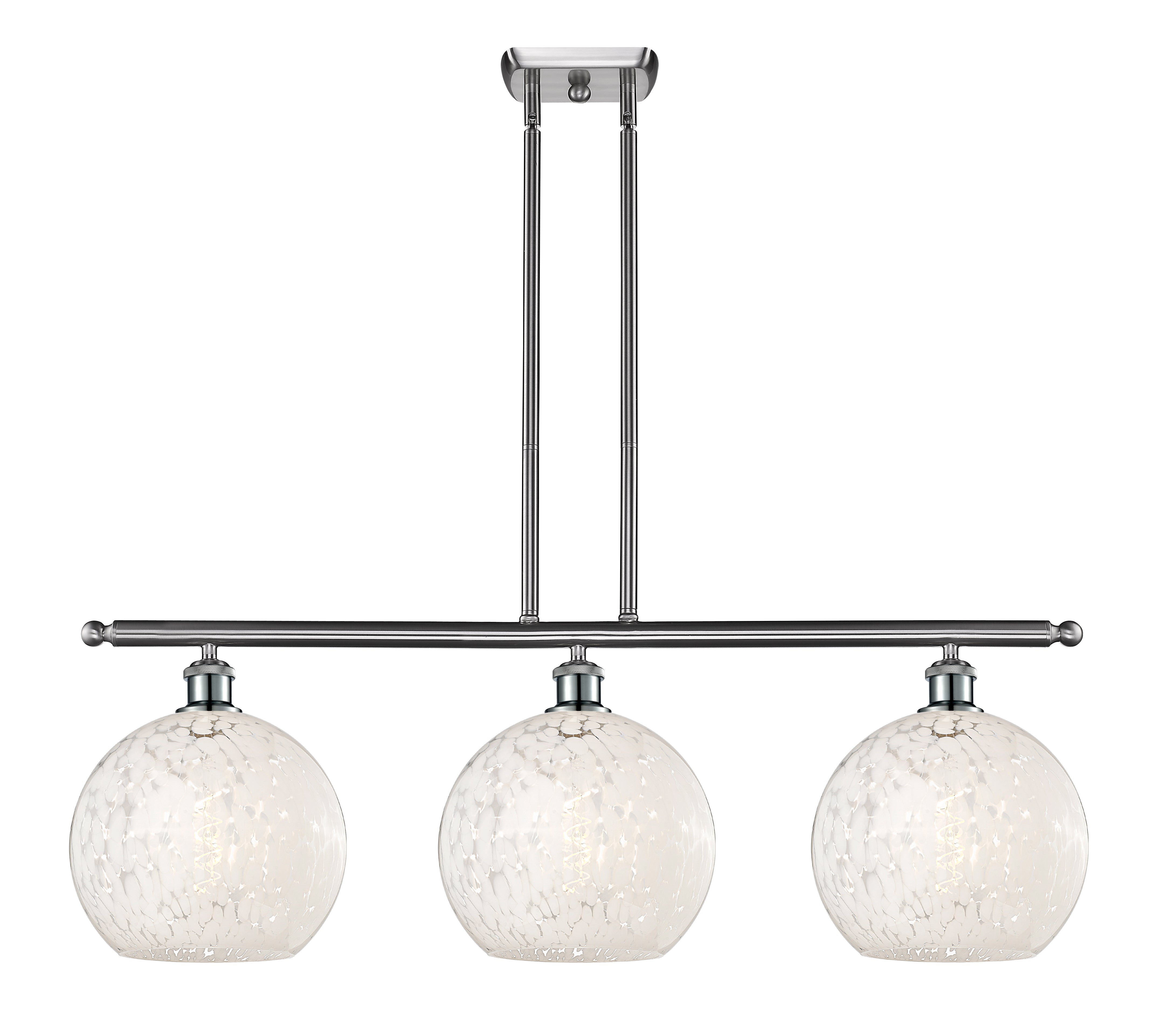 Ballston Island Light Cast Brass Finish