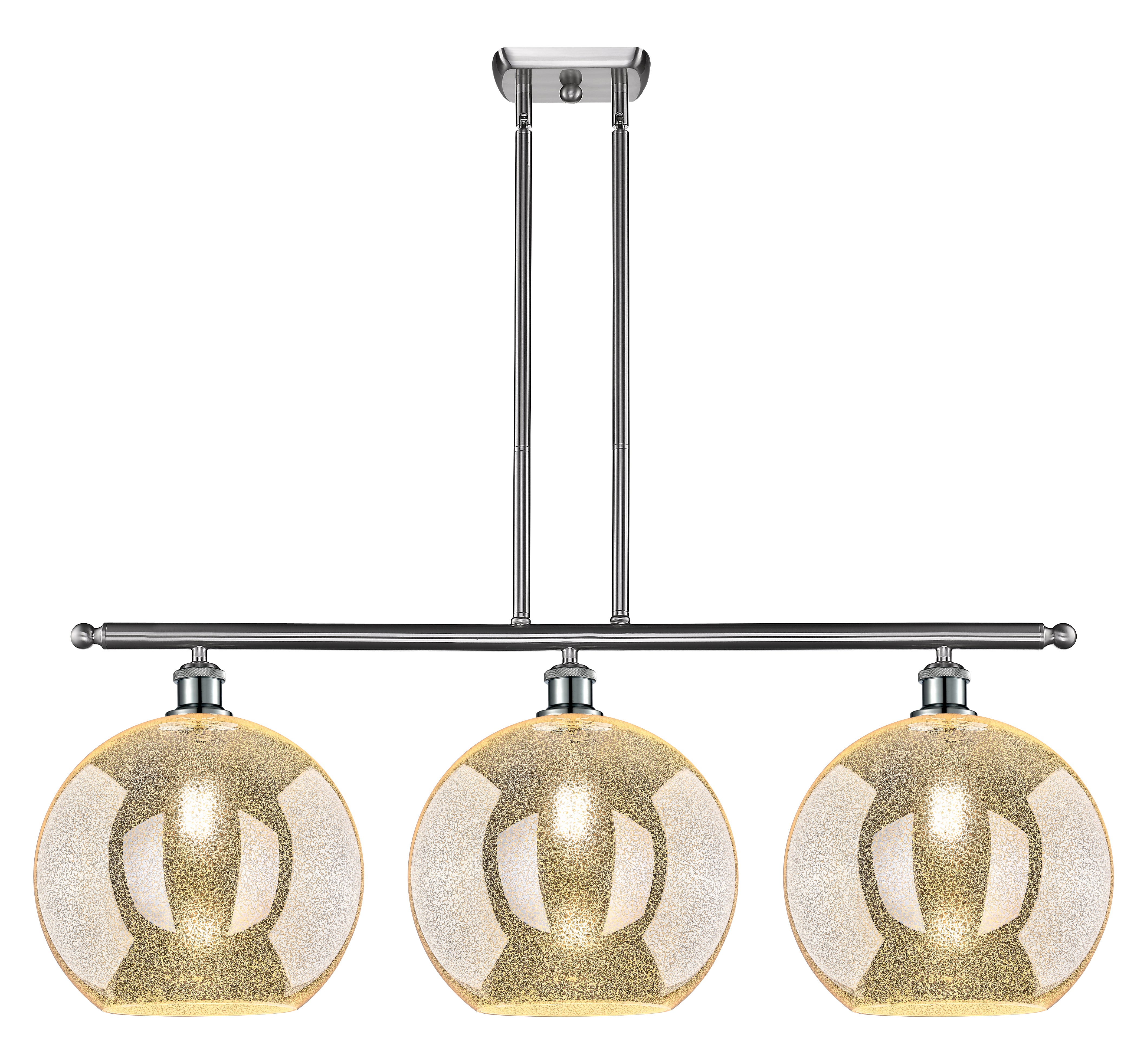 Ballston Island Light Cast Brass Finish