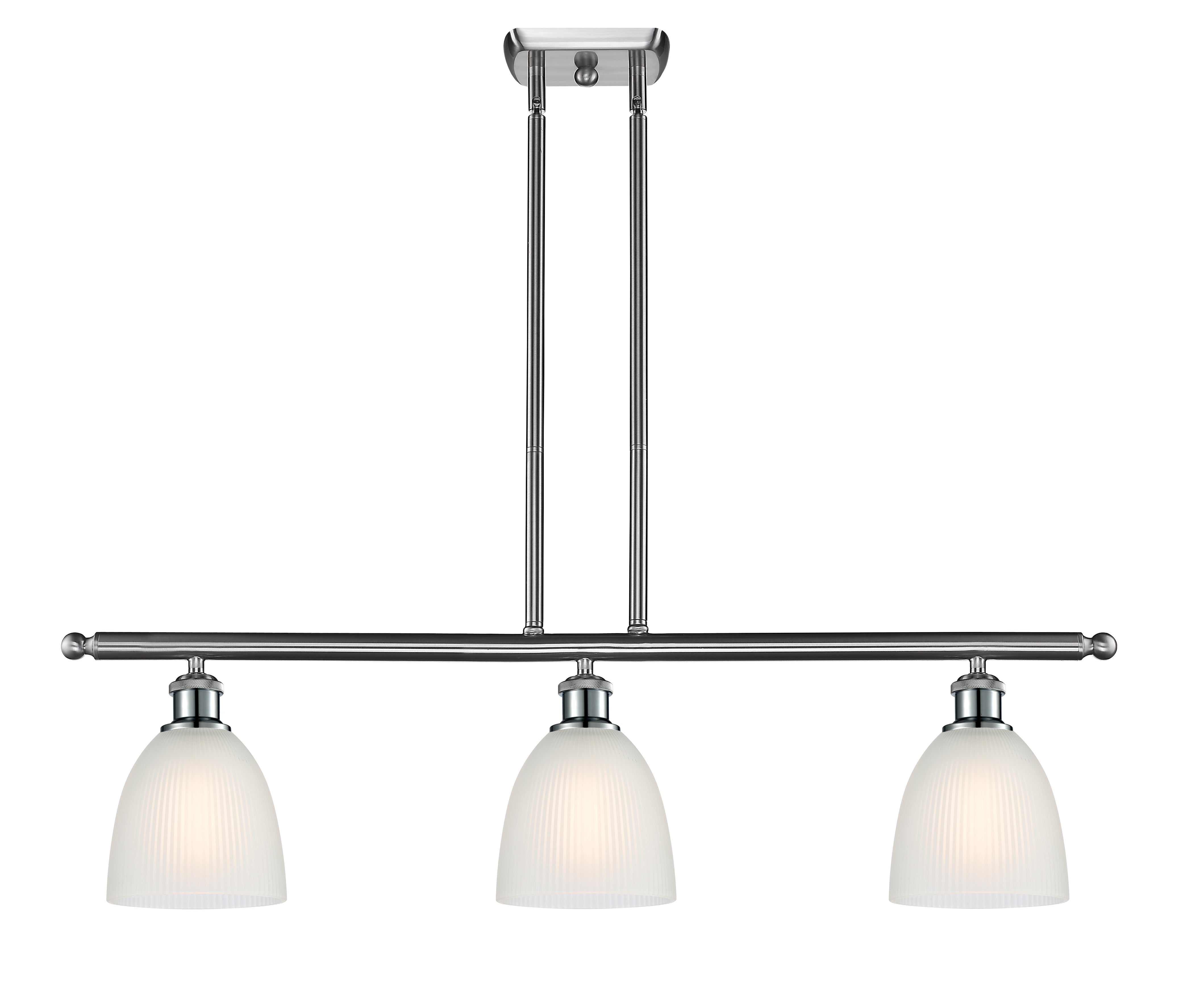 Ballston Island Light Cast Brass 6 Lights