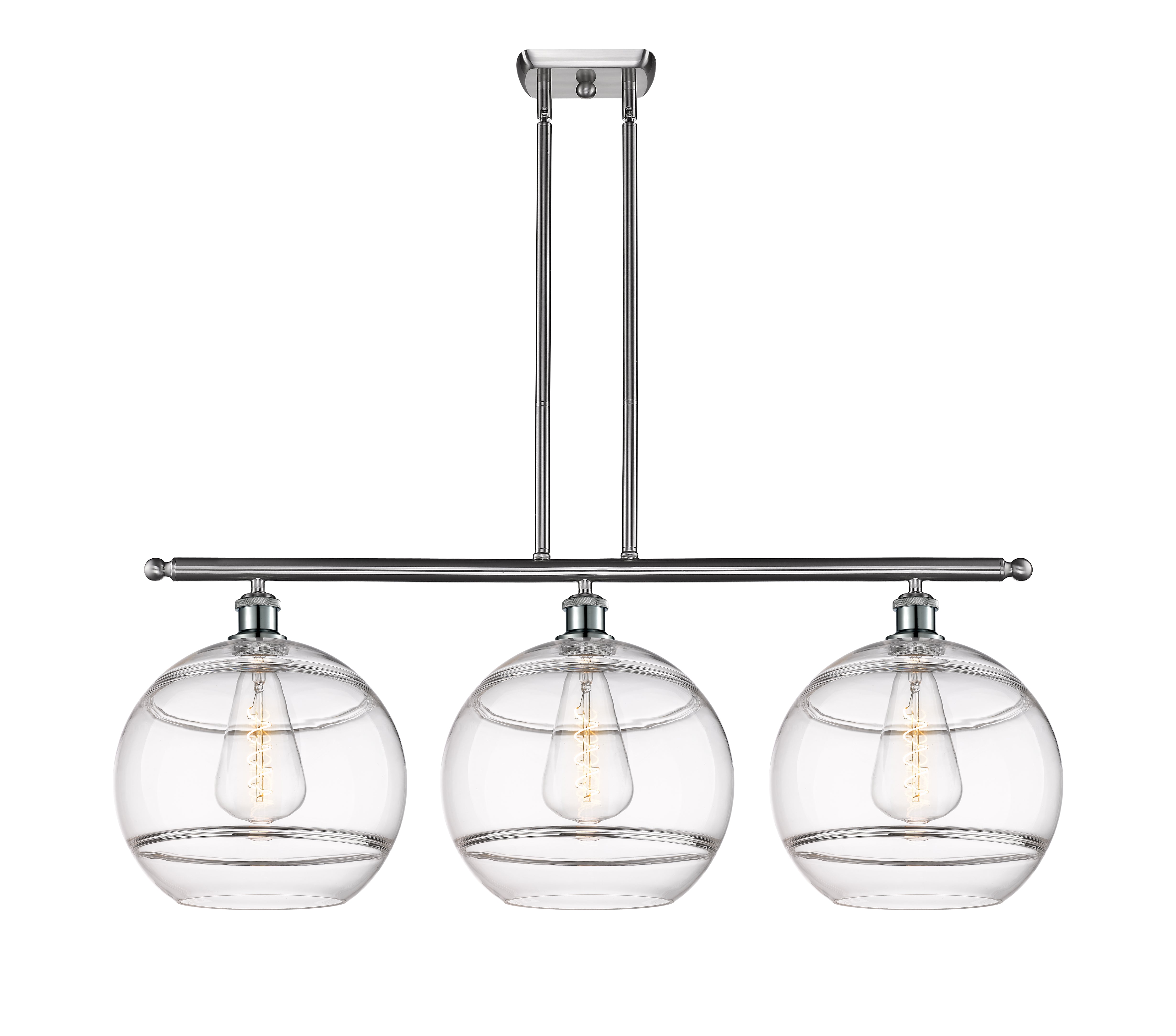 Ballston Island Light Cast Brass Finish