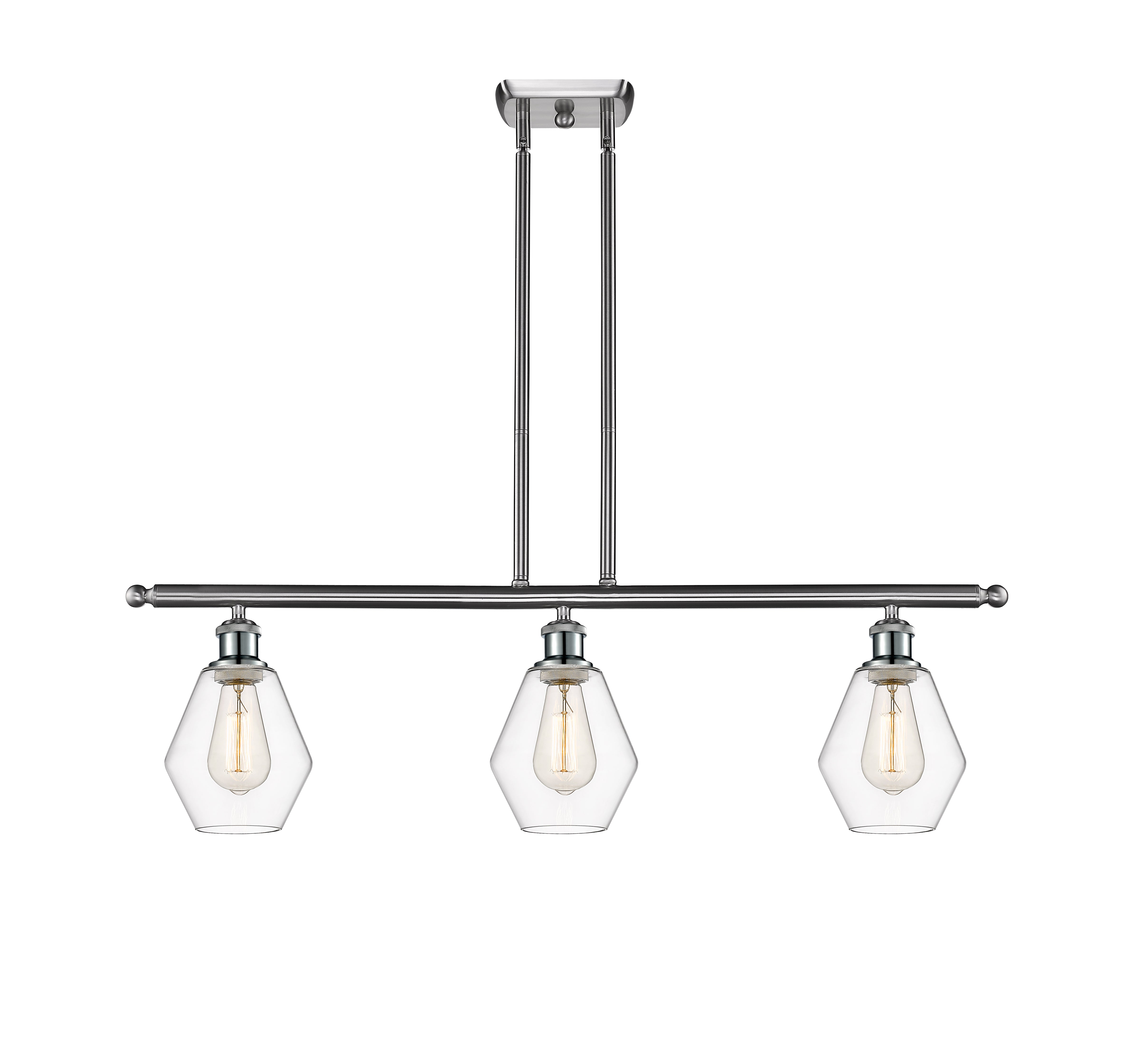 Ballston Island Light Cast Brass Finish