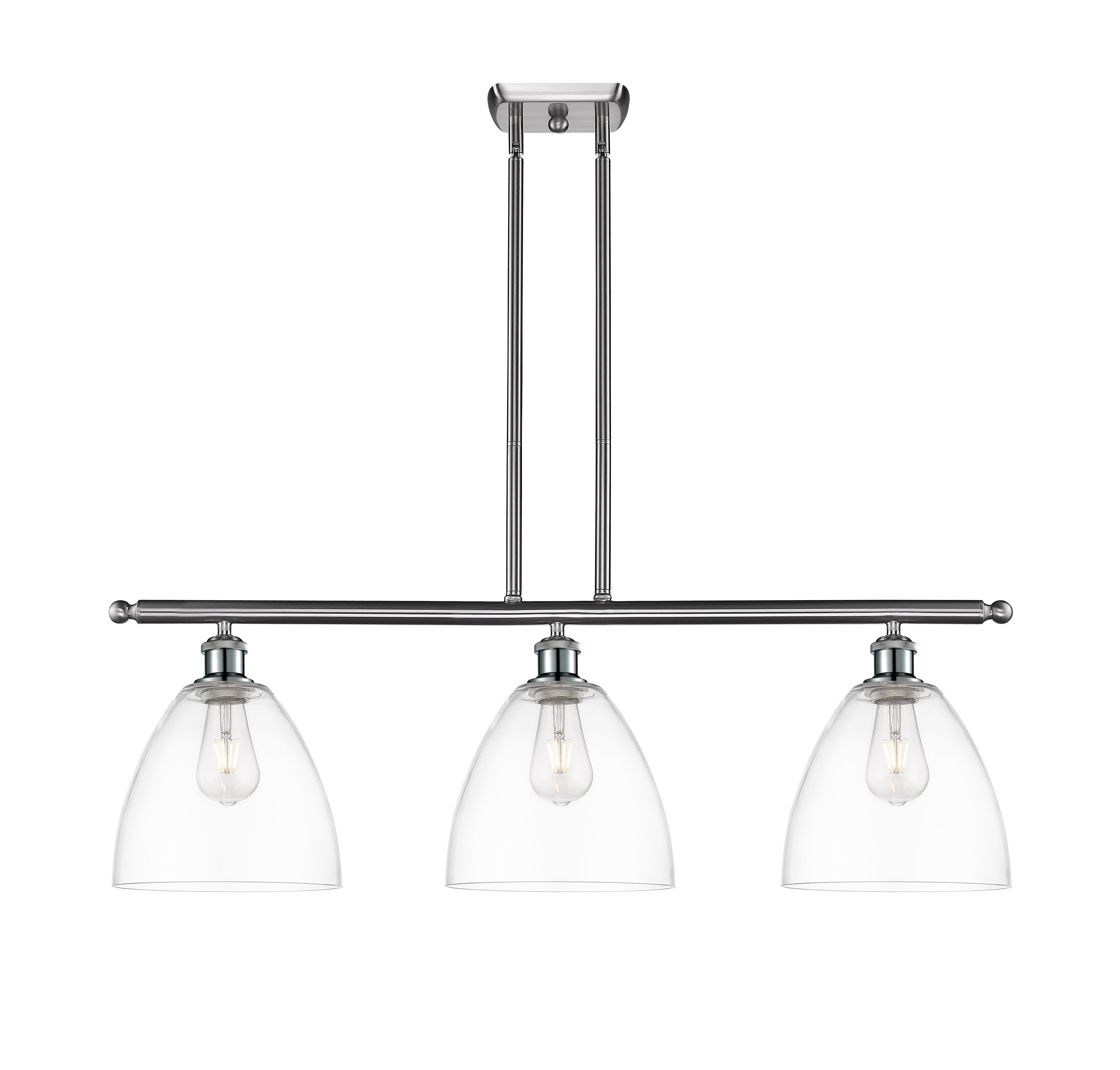 Ballston Island Light Cast Brass Finish
