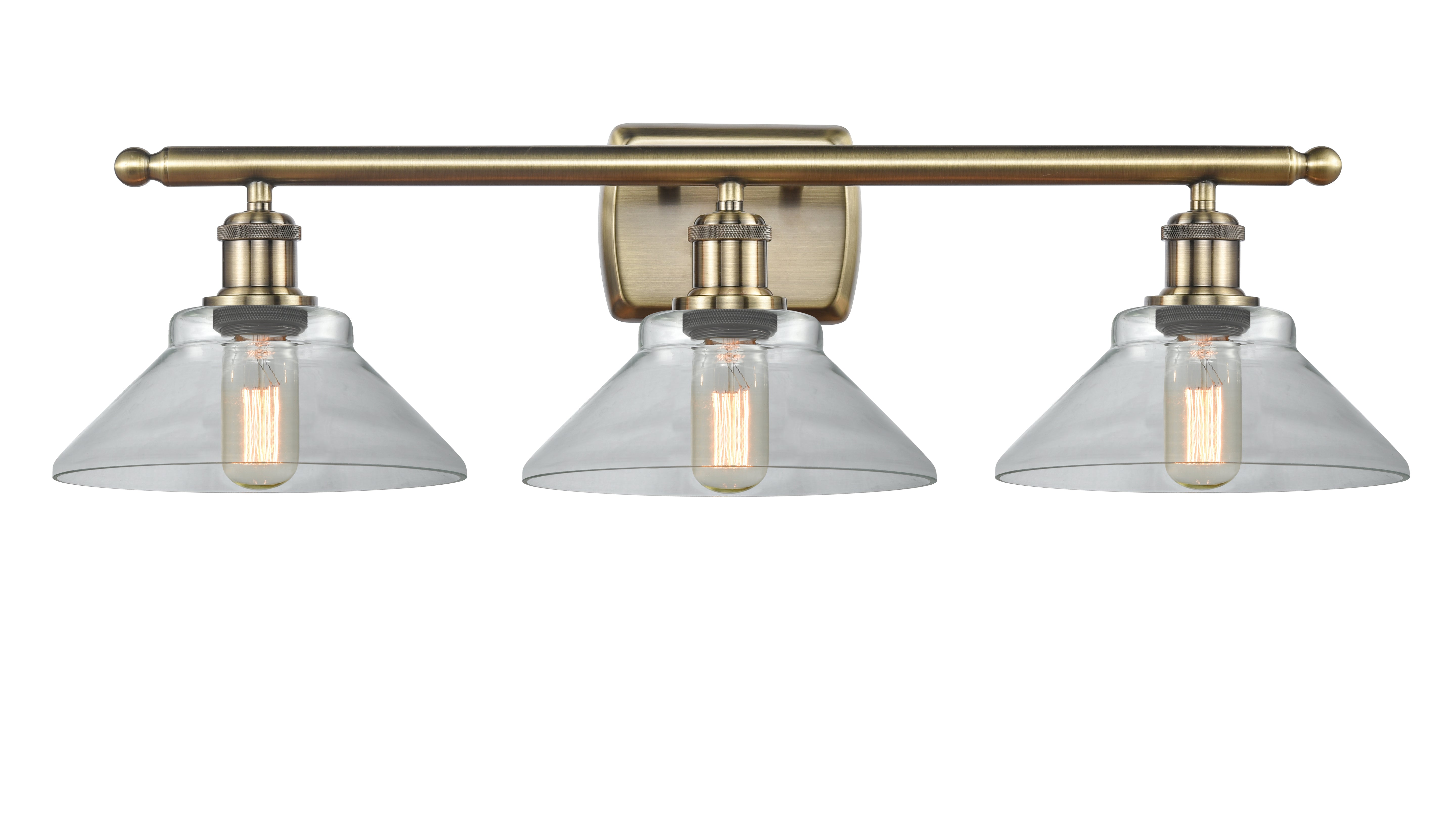Ballston Bath Vanity Light Cast Brass Finish