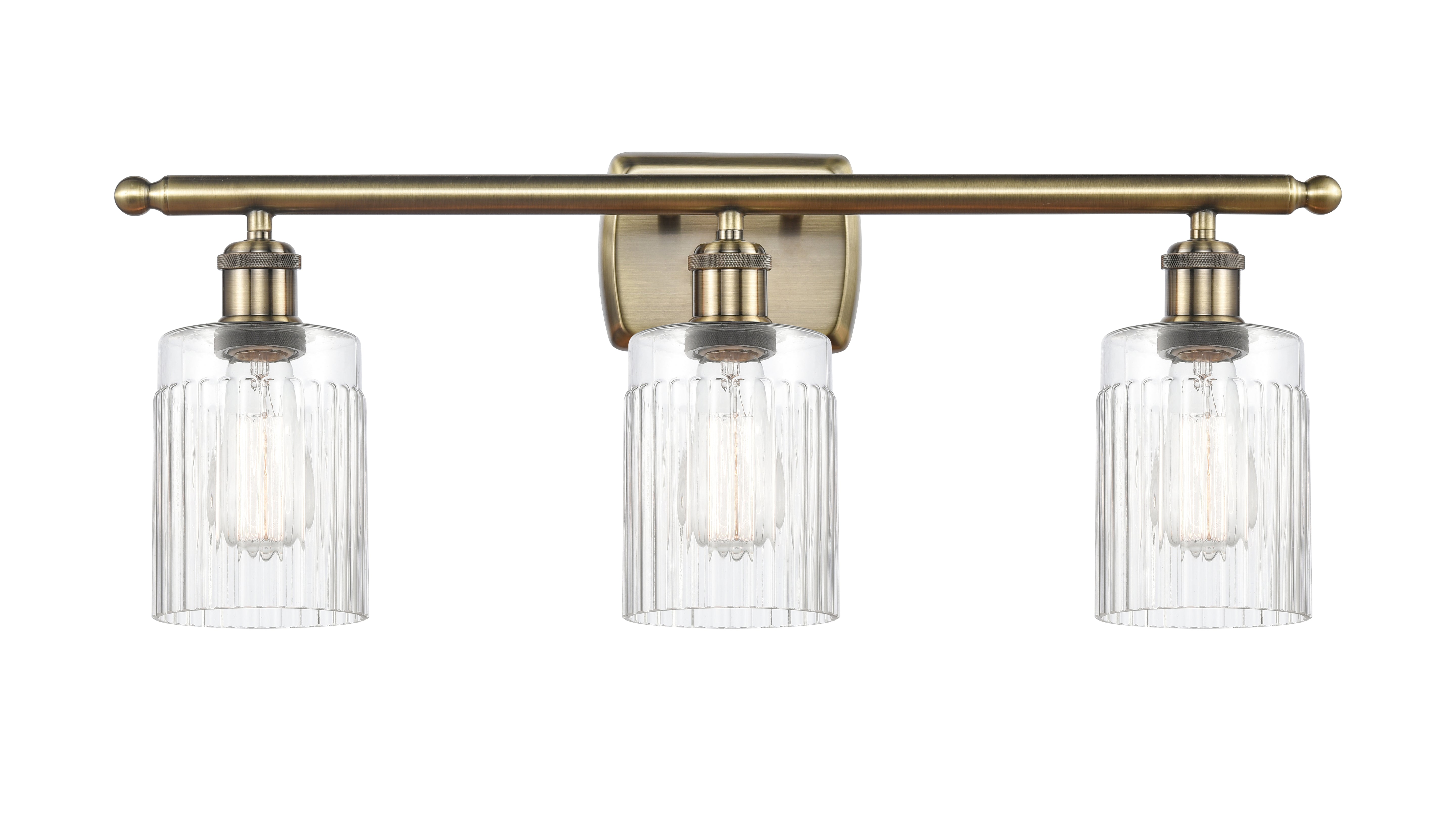 Ballston Bath Vanity Light Cast Brass 3 Lights