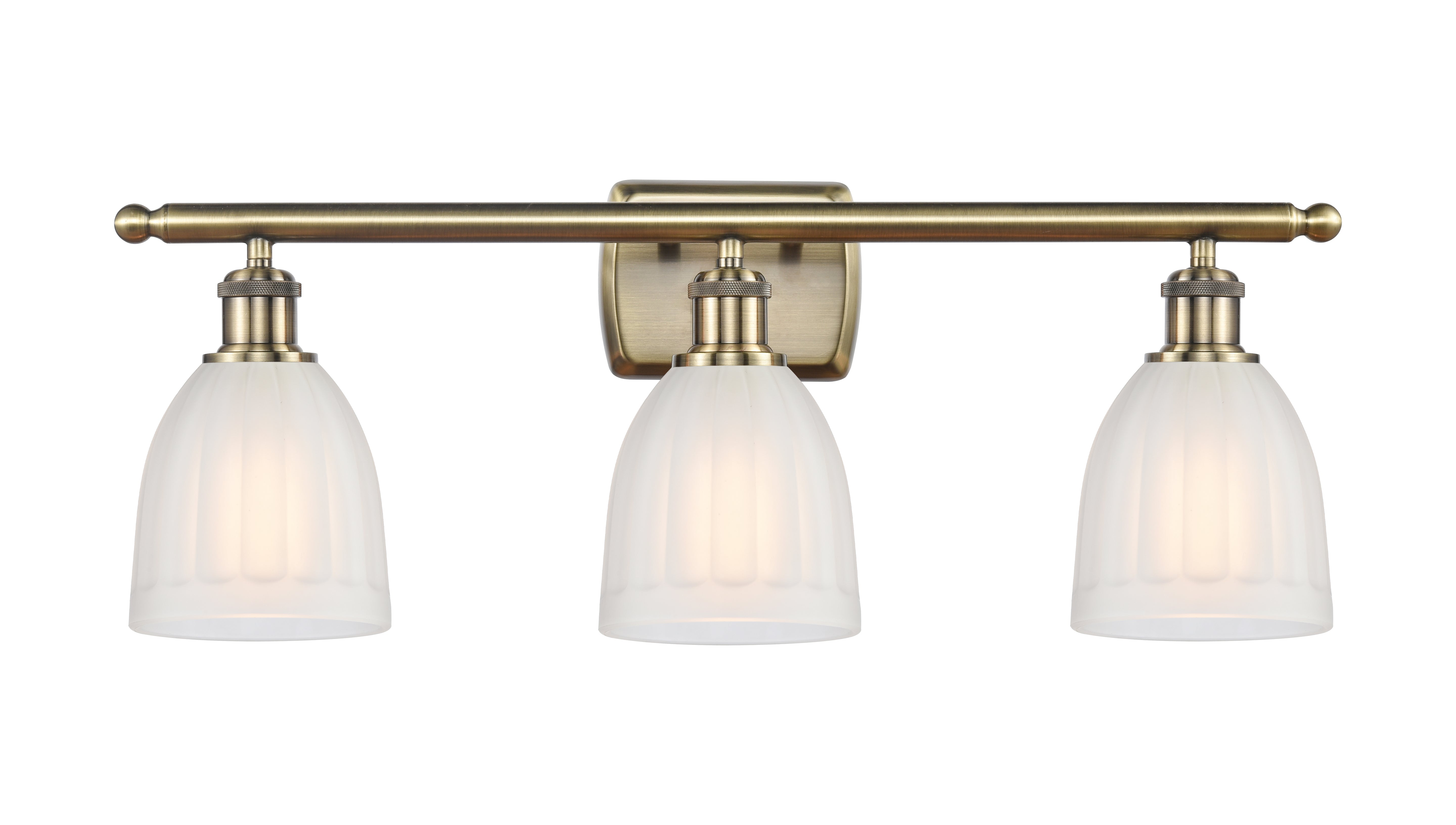 Ballston Bath Vanity Light Cast Brass Finish