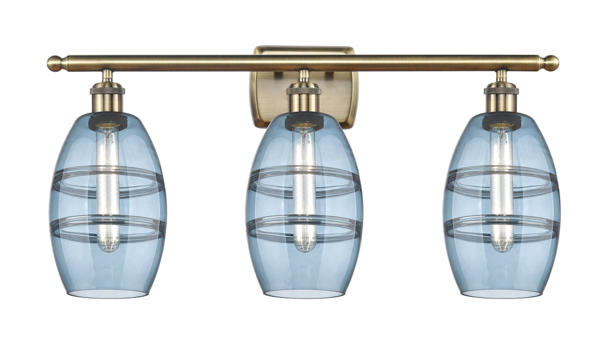 Vaz 26-Inch 3-Light Bath Vanity Light 9.125-Inch High