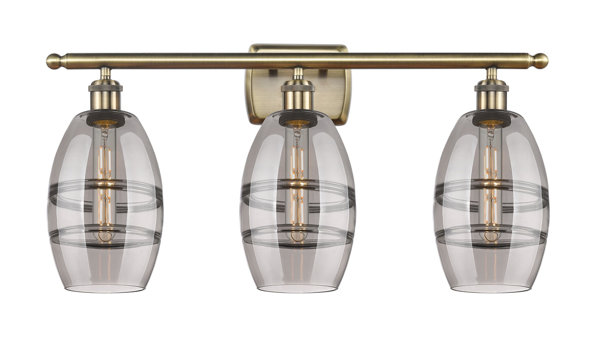 Vaz 26-Inch 3-Light Bath Vanity Light 9.125-Inch High