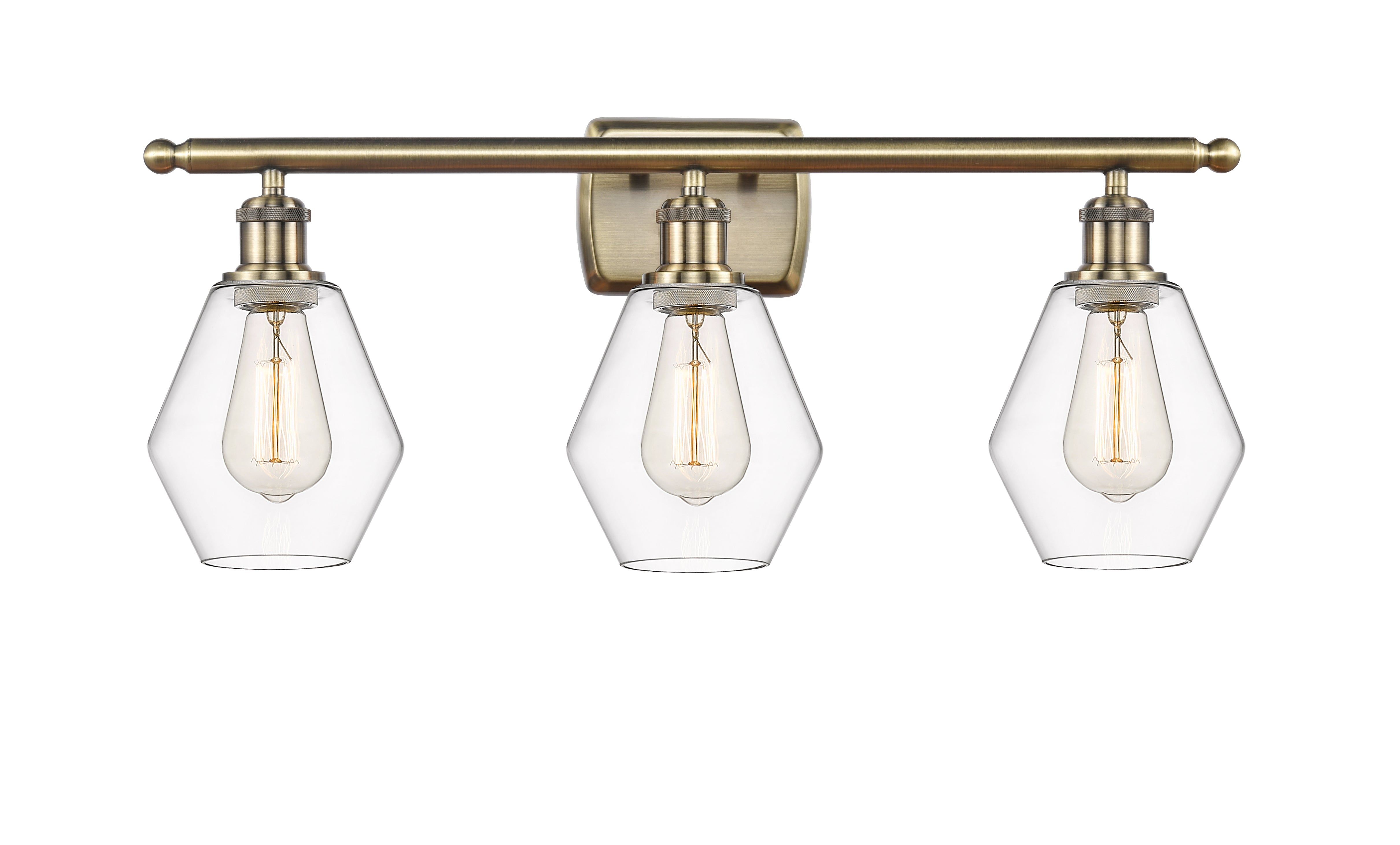 Ballston Bath Vanity Light Cast Brass Finish