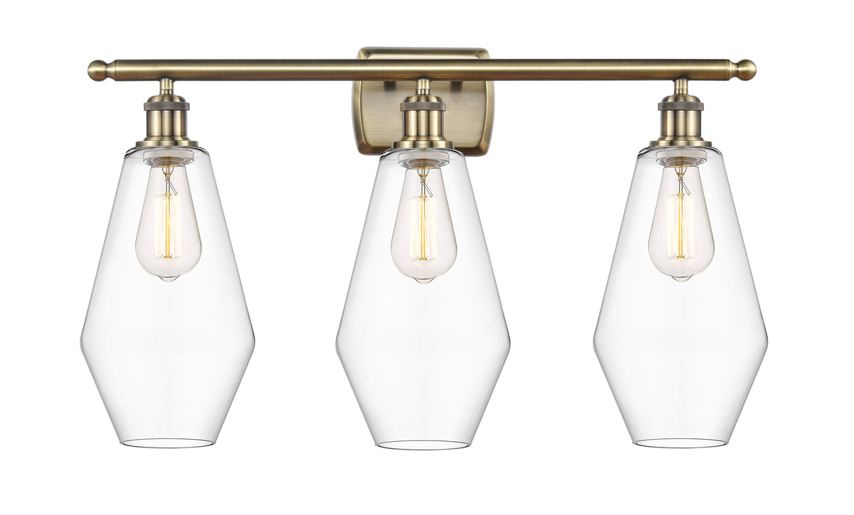 Cindyrella 27-Inch 3-Light Bath Vanity Light 15-Inch High