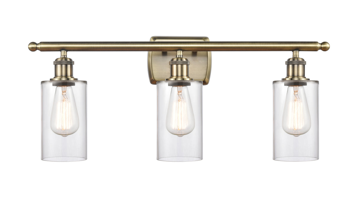 Clymer 24-Inch 3-Light Bath Vanity Light with LED Bulbs