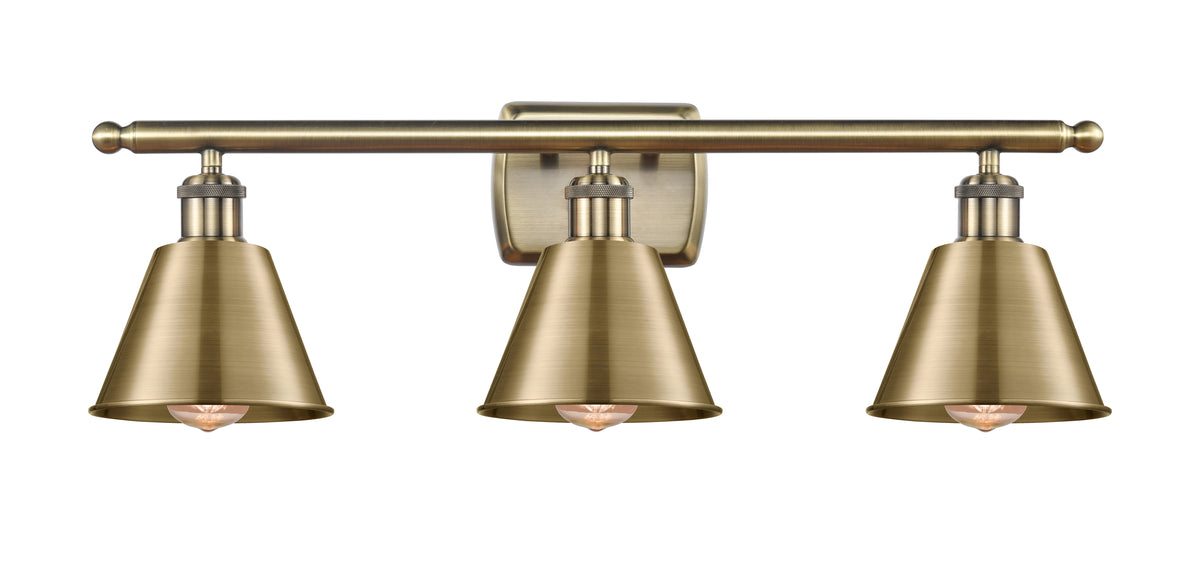 Smithfield 27-Inch 3-Light Bath Vanity Light with LED Bulbs
