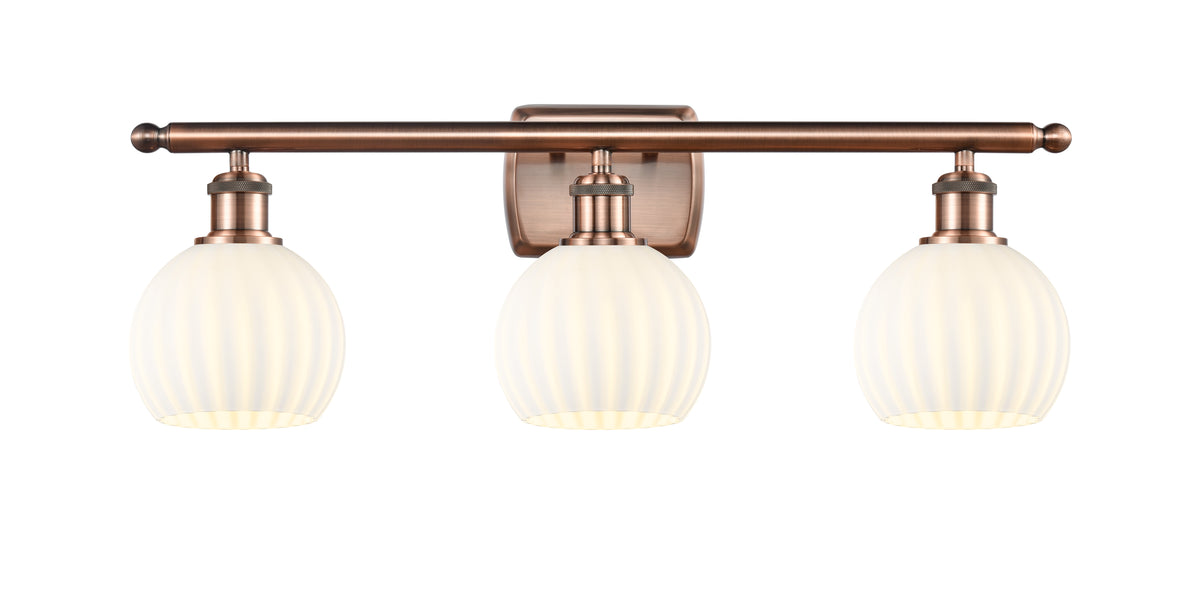 26-Inch 3-Light Bath Vanity Light 9-Inch High