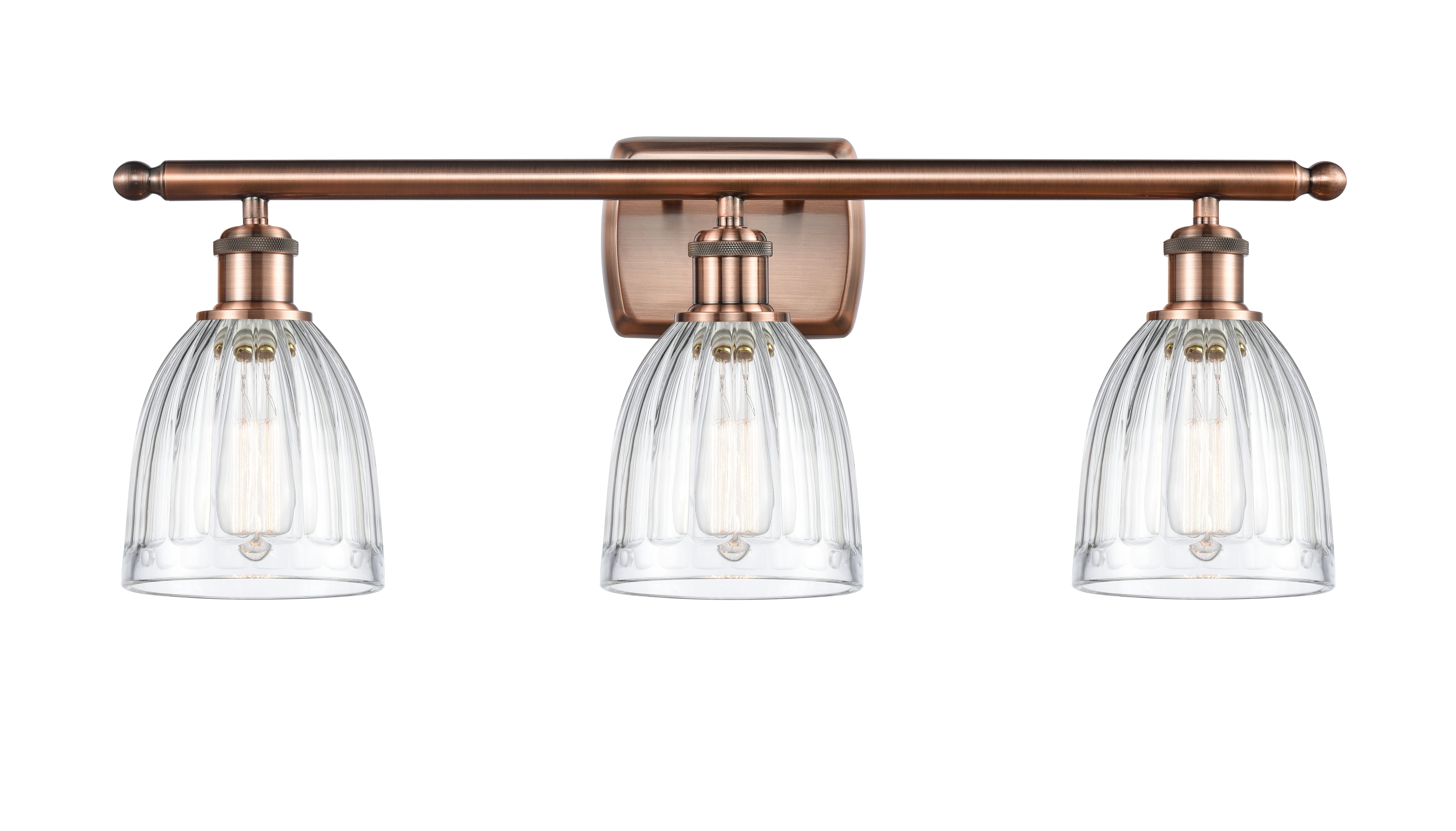 Ballston Bath Vanity Light Cast Brass Finish
