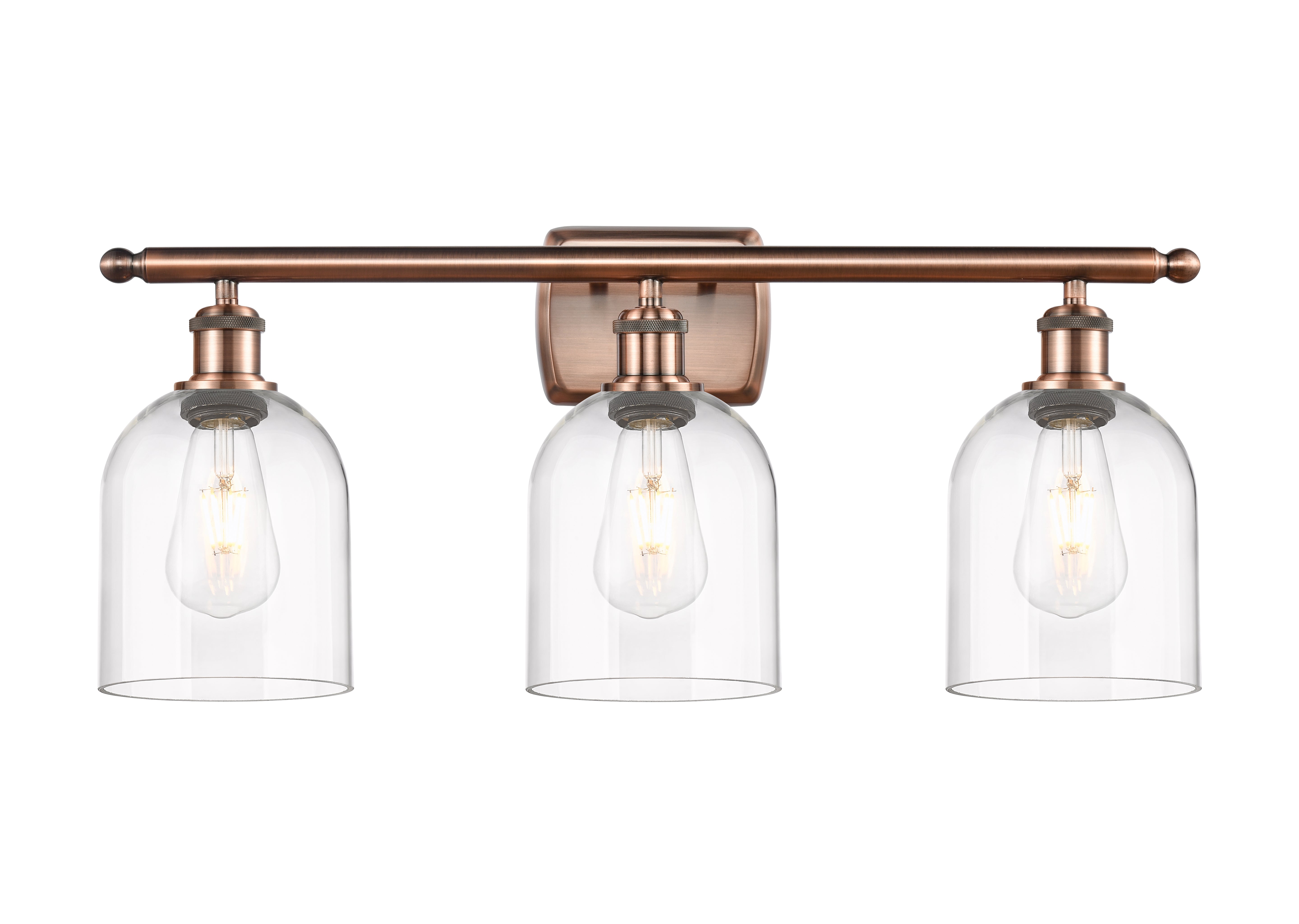 Ballston Bath Vanity Light Cast Brass Finish