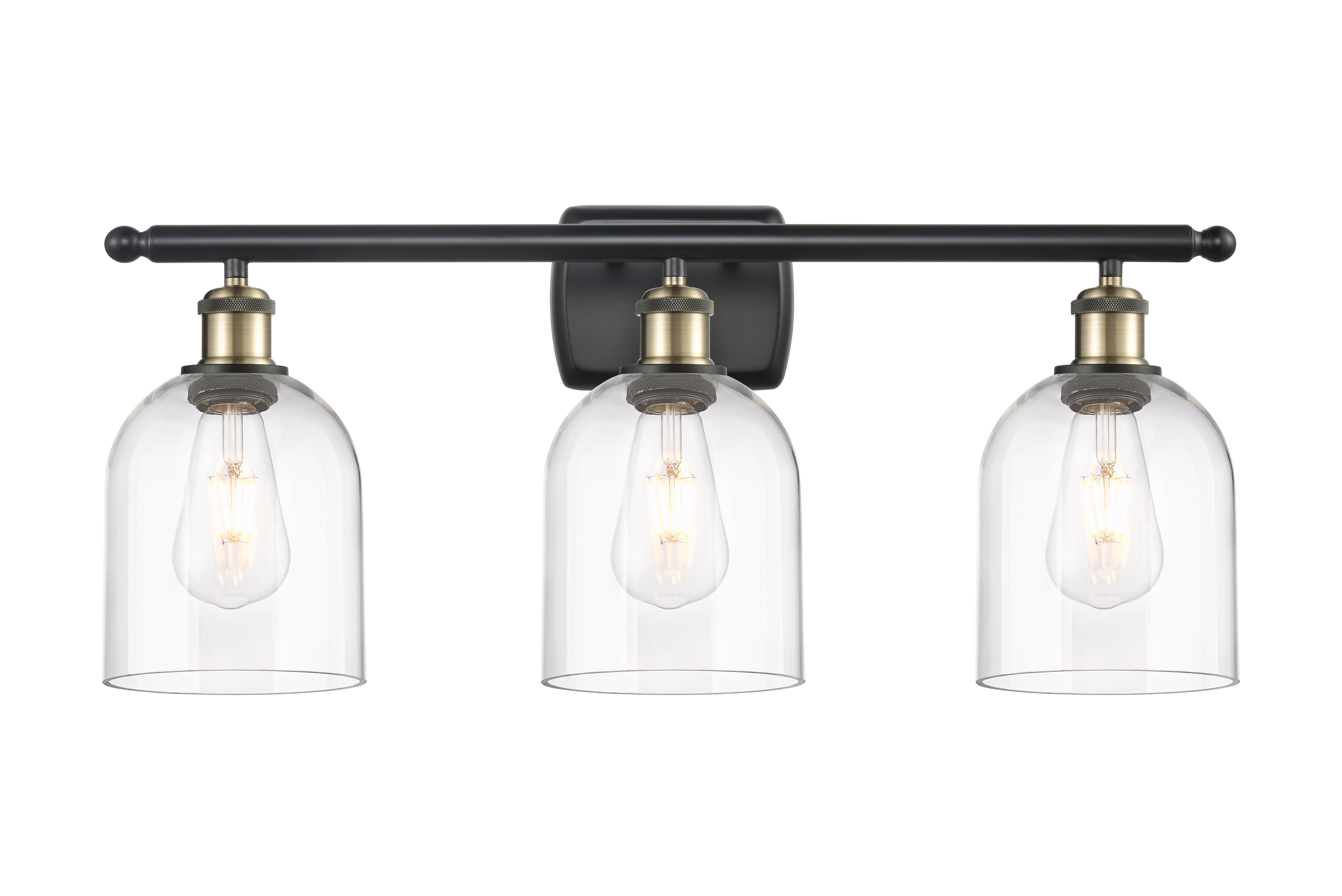 Ballston Bath Vanity Light Cast Brass Finish