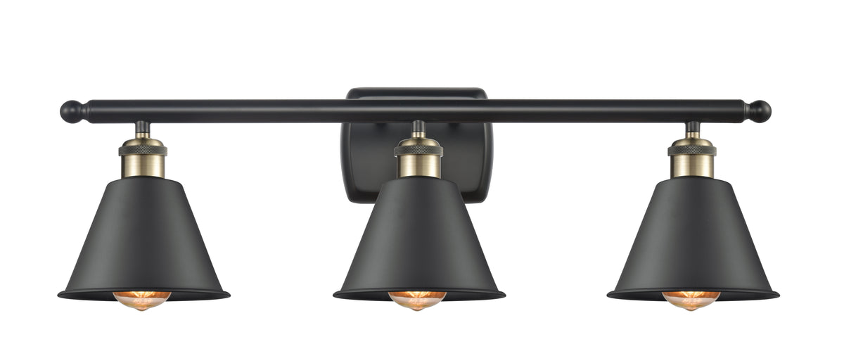 Smithfield 27-Inch 3-Light Bath Vanity Light with LED Bulbs