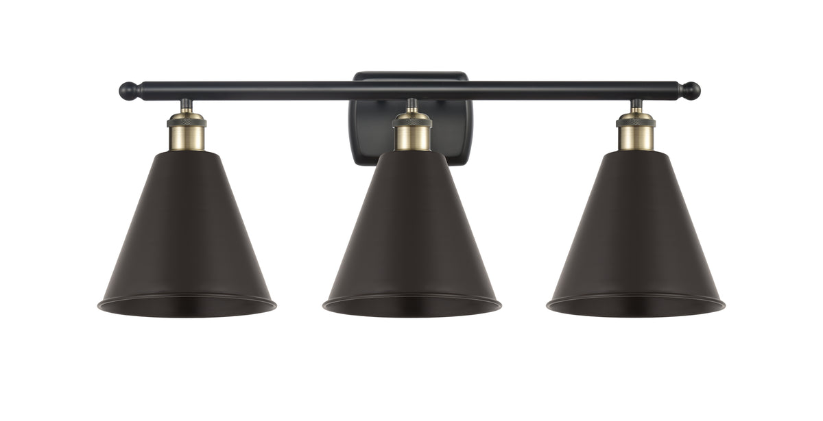 Berkshire Metal 28-Inch 3-Light Bath Vanity Light