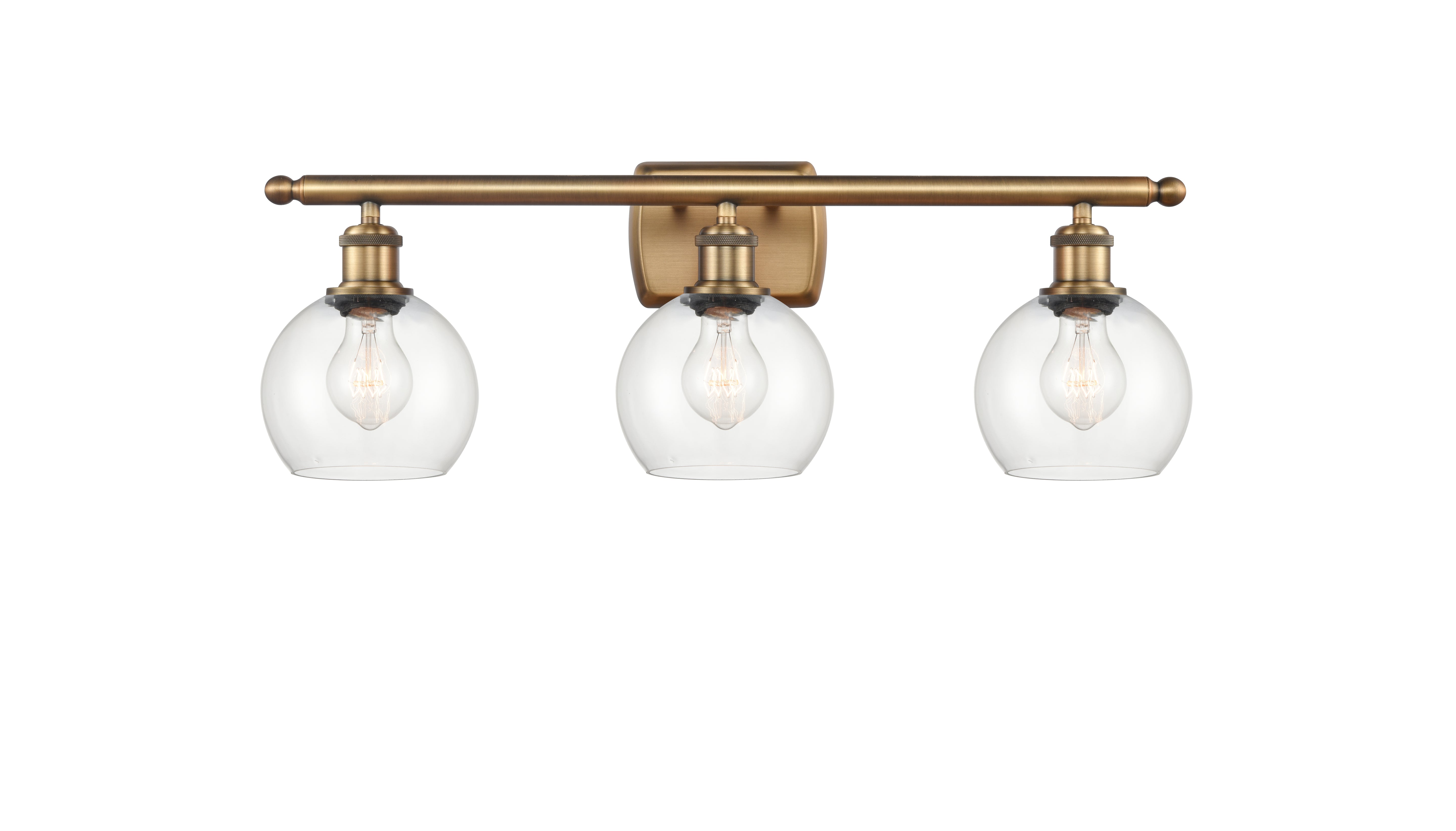 Ballston Bath Vanity Light Cast Brass Finish