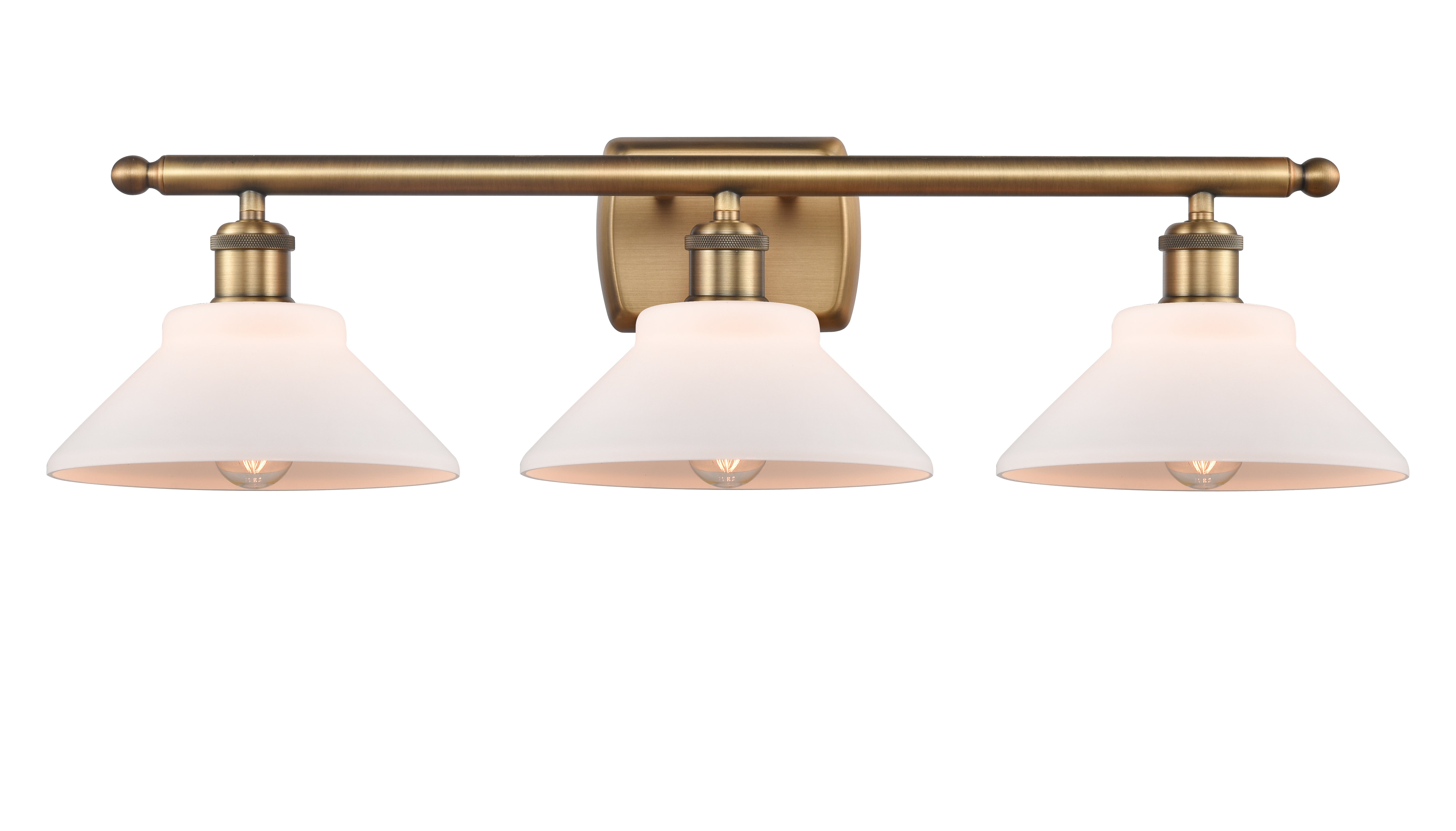 Ballston Bath Vanity Light Cast Brass Finish