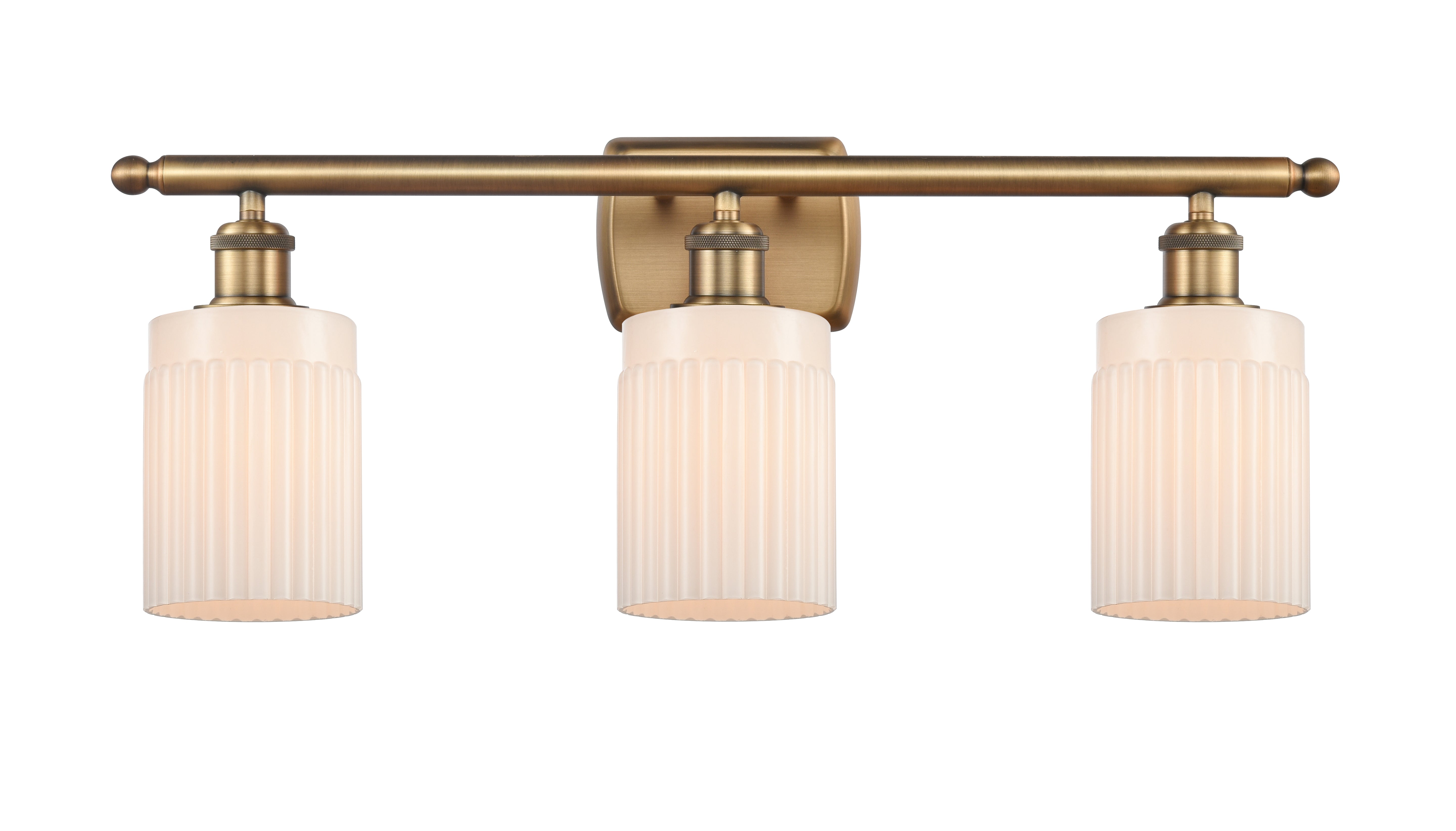 Ballston Bath Vanity Light Cast Brass 3 Lights