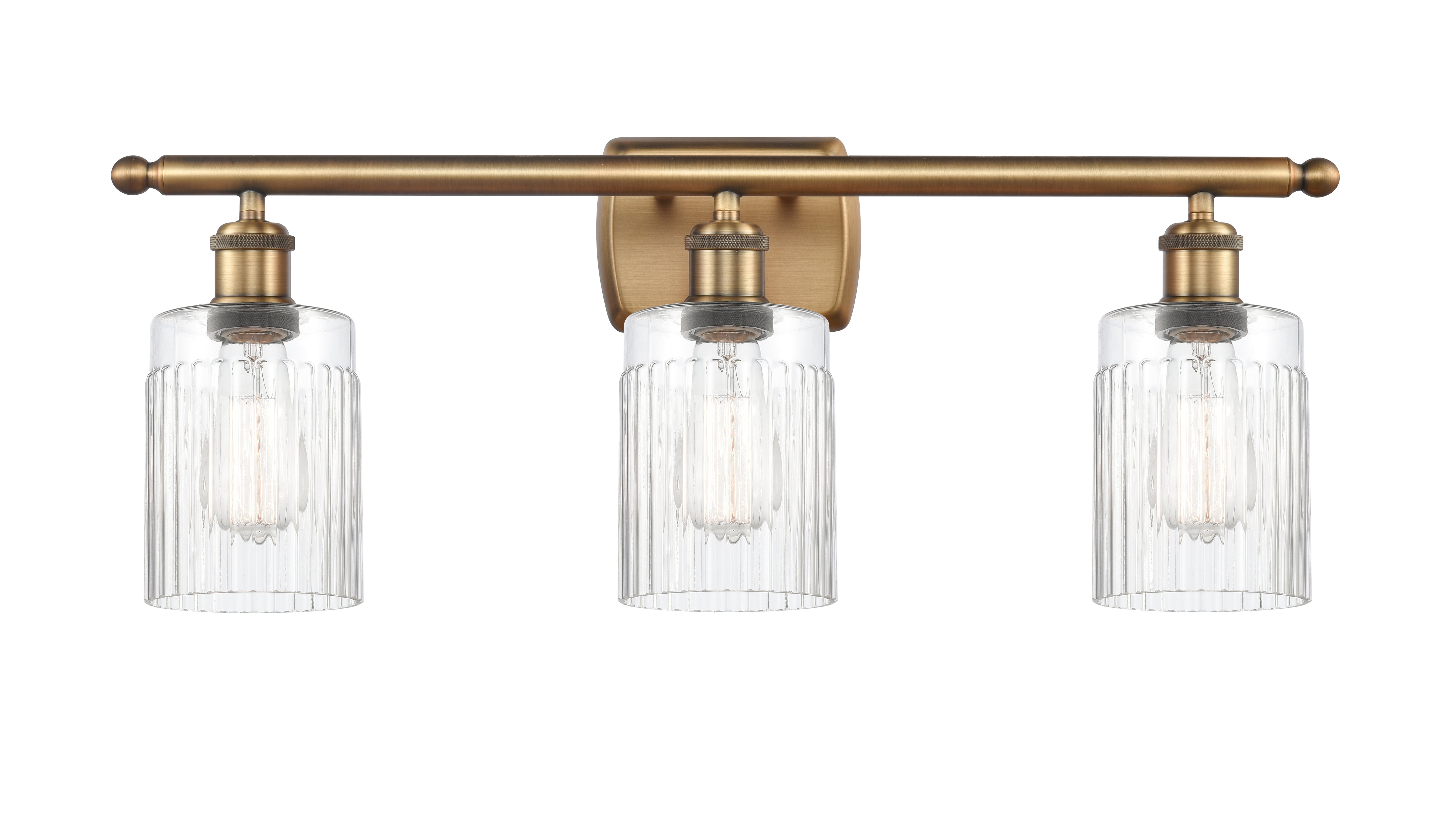 Ballston Bath Vanity Light Cast Brass 3 Lights