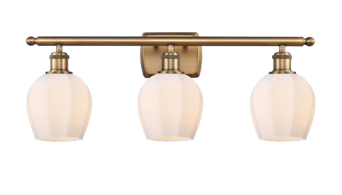 Norfolk 26-Inch 3-Light Bath Vanity Light
