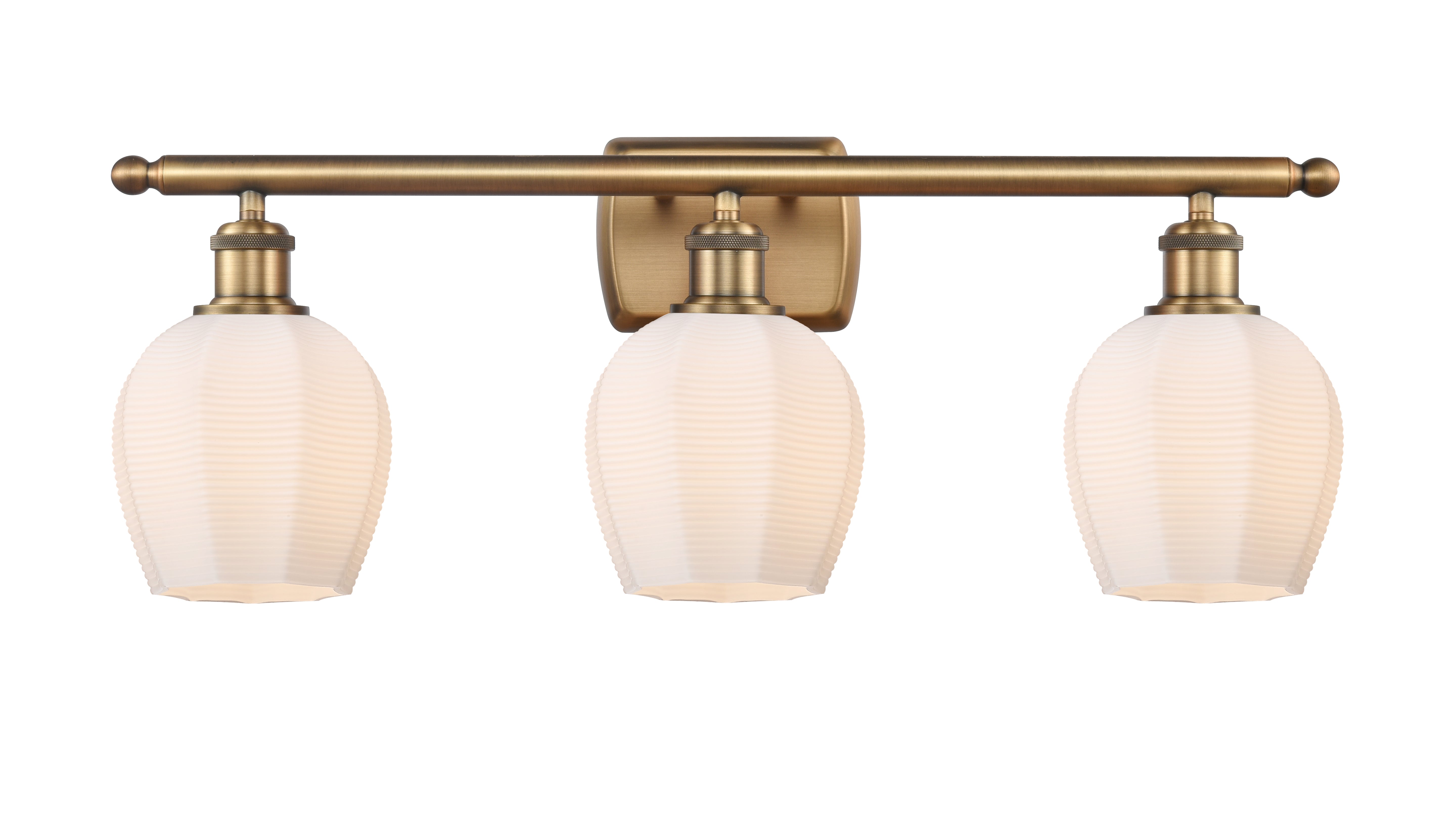 Ballston Bath Vanity Light Cast Brass Finish